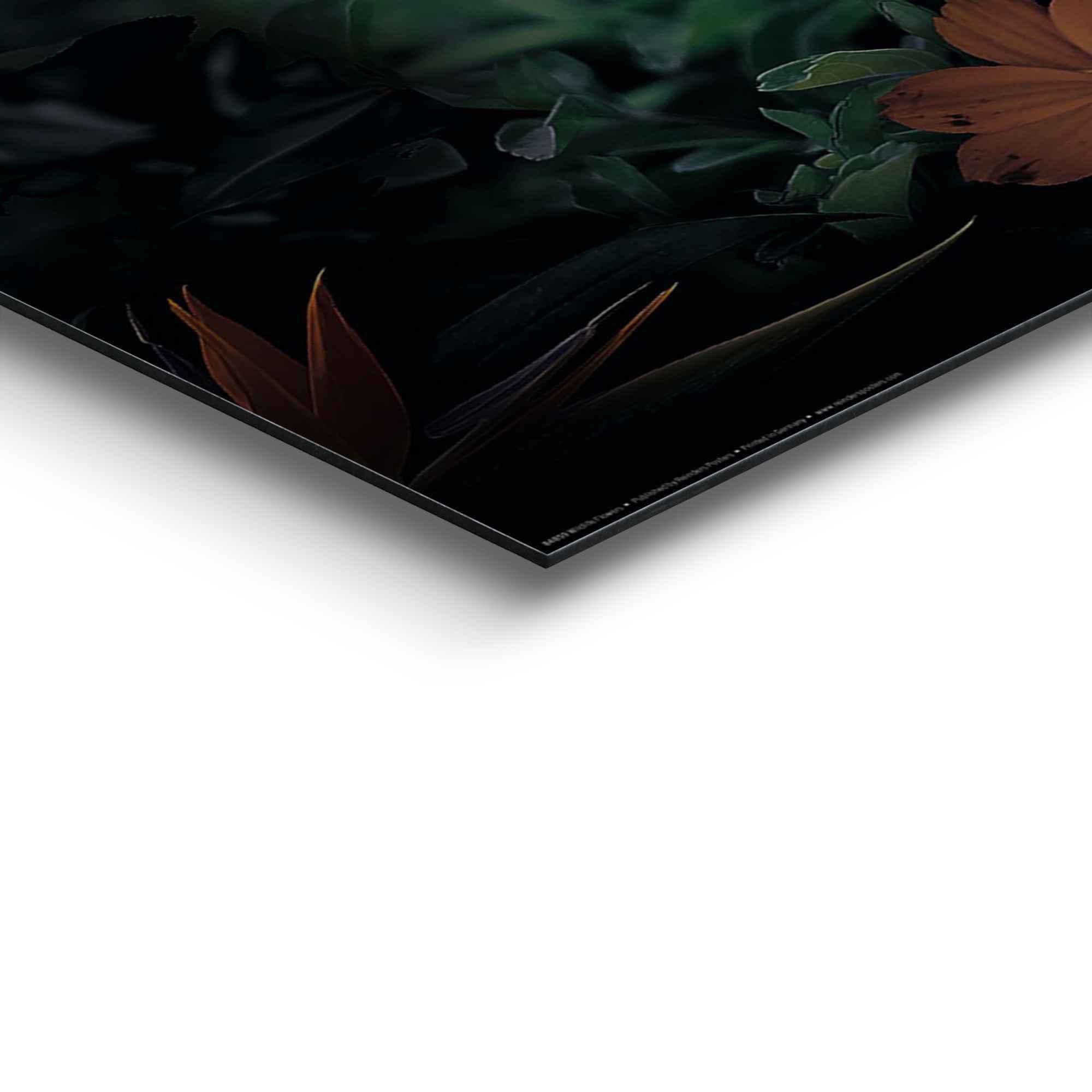 Reinders! Artprint luipaard bloemenkrans - Jungle - in vrolijke kleuren
