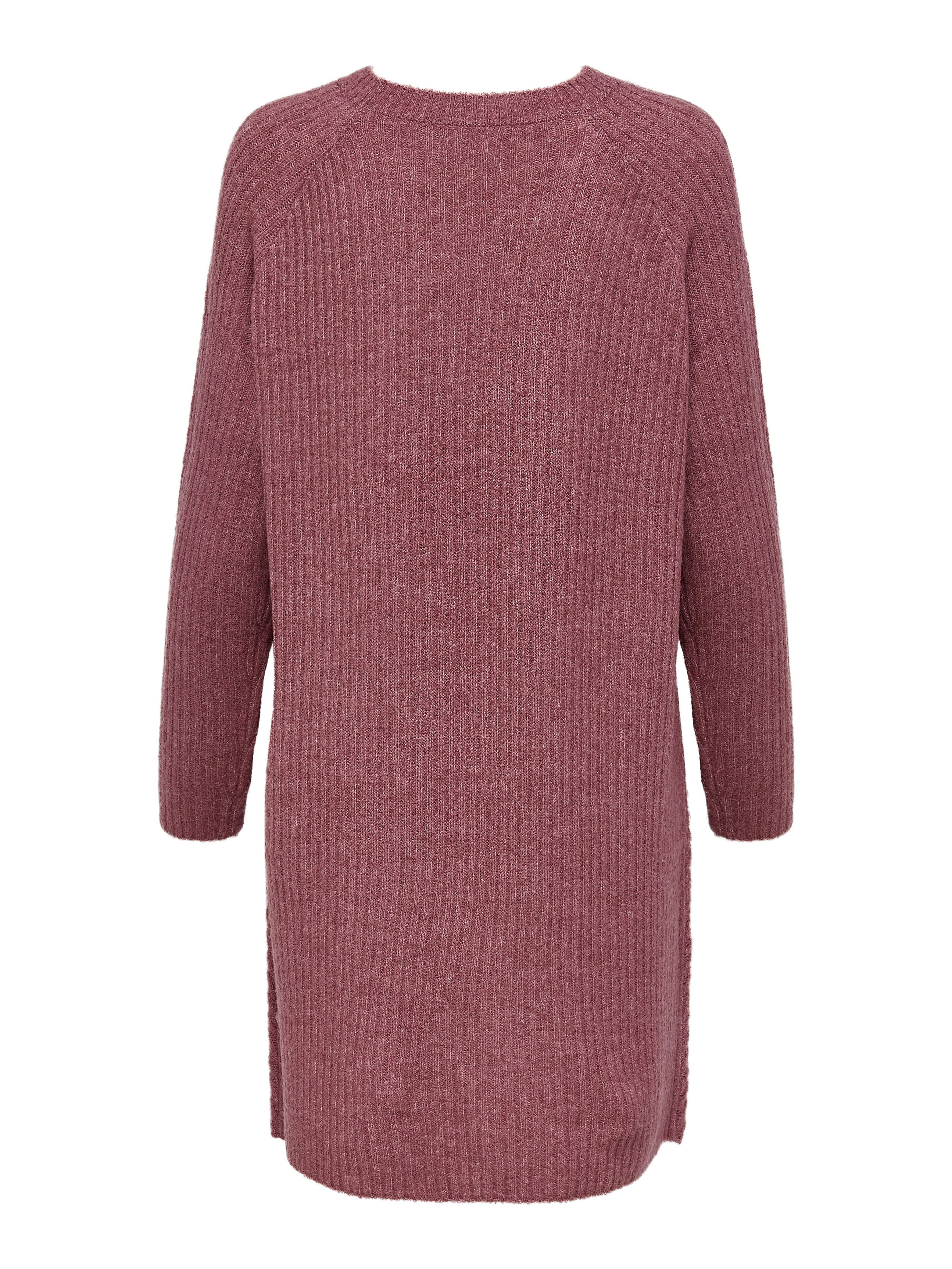 Only Gebreide jurk ONLCAROL L/S DRESS KNT NOOS
