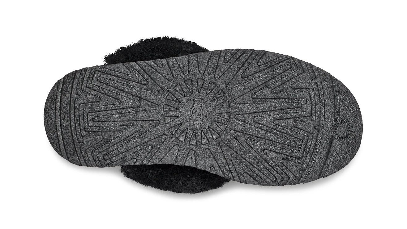 UGG Pantoffels Funkette Plateau klomp, mule, pantoffel met elastische hielband