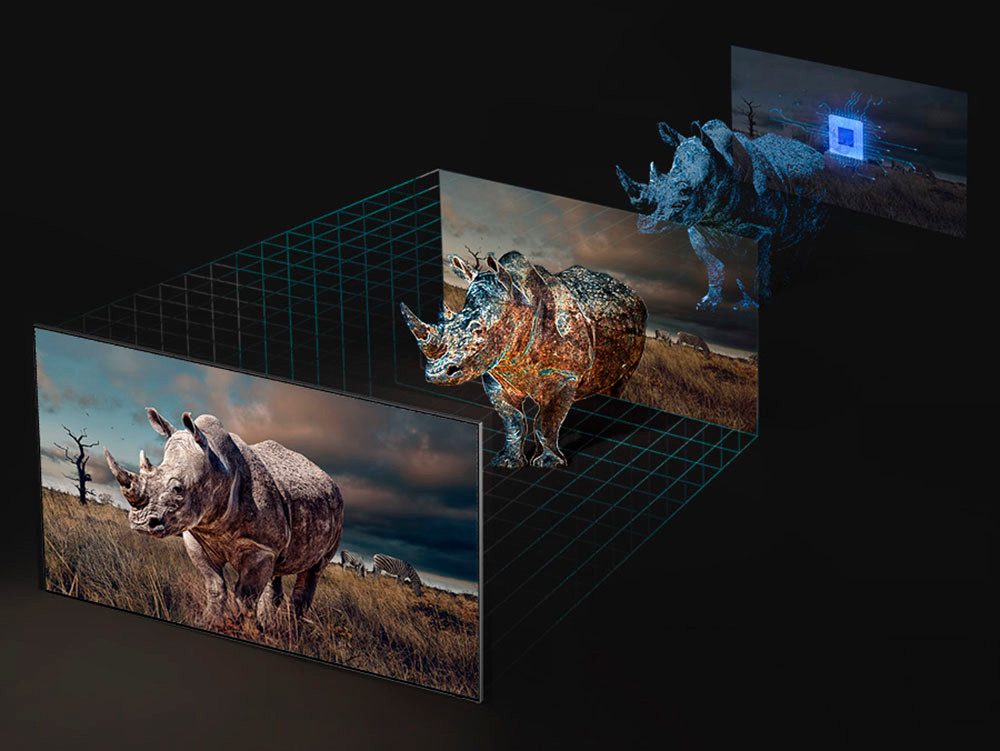 Samsung OLED-TV, 138 cm / 55", 4K Ultra HD, Smart TV, Neural Quantum 4K AI Gen2-processor, schitteringsvrij, tot 144Hz