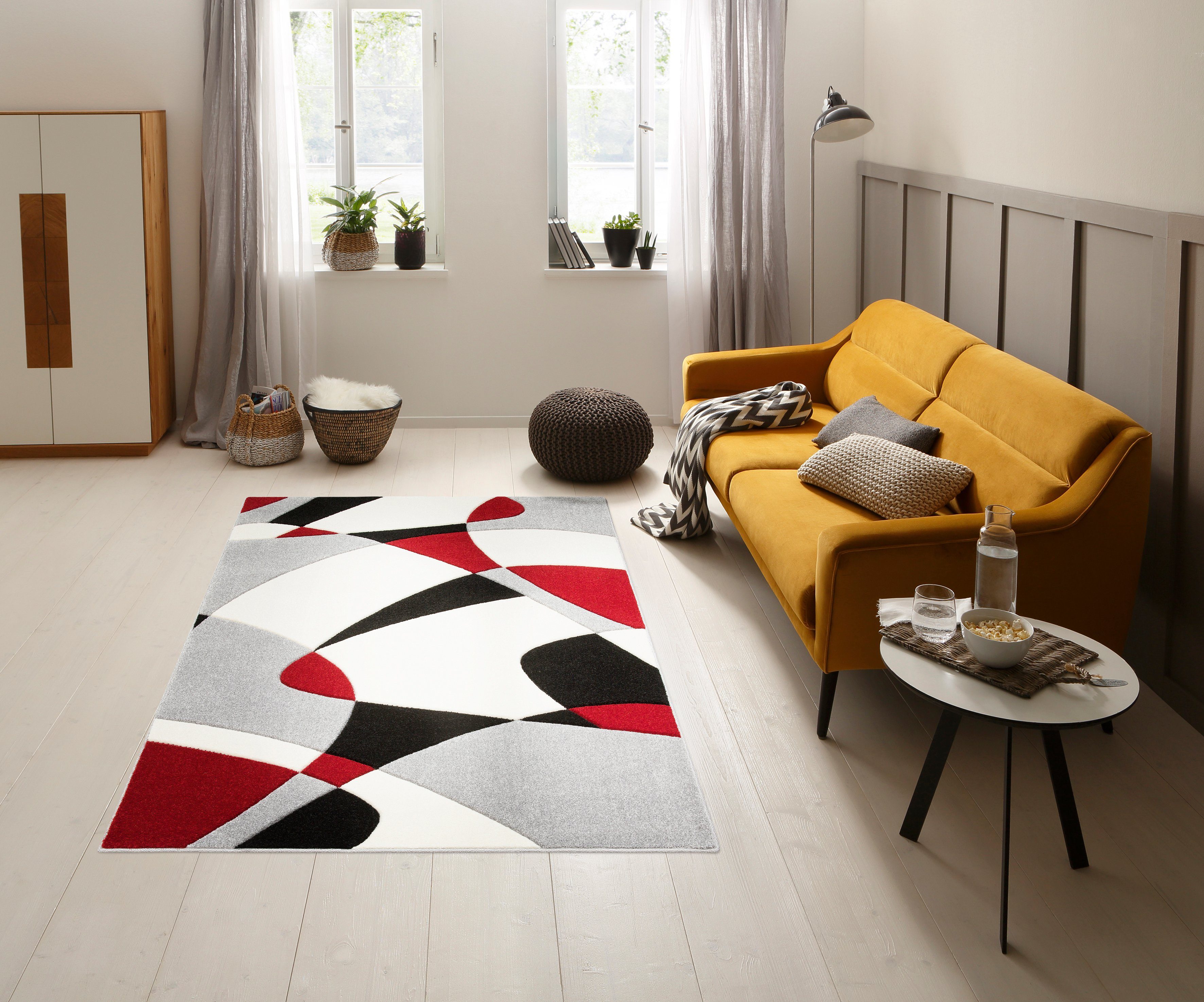 Home affaire vloerkleed Kasai modern design, woonkamer snel online