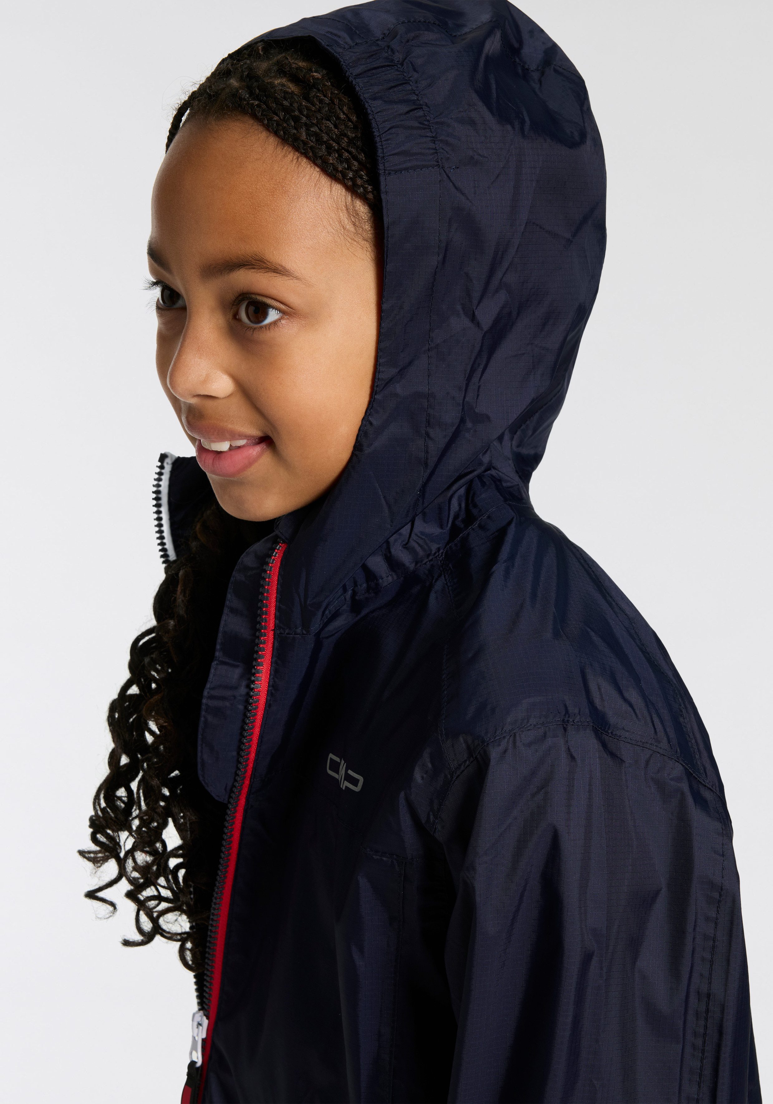 CMP Regenjack KID JACKET RAIN FIX HOOD