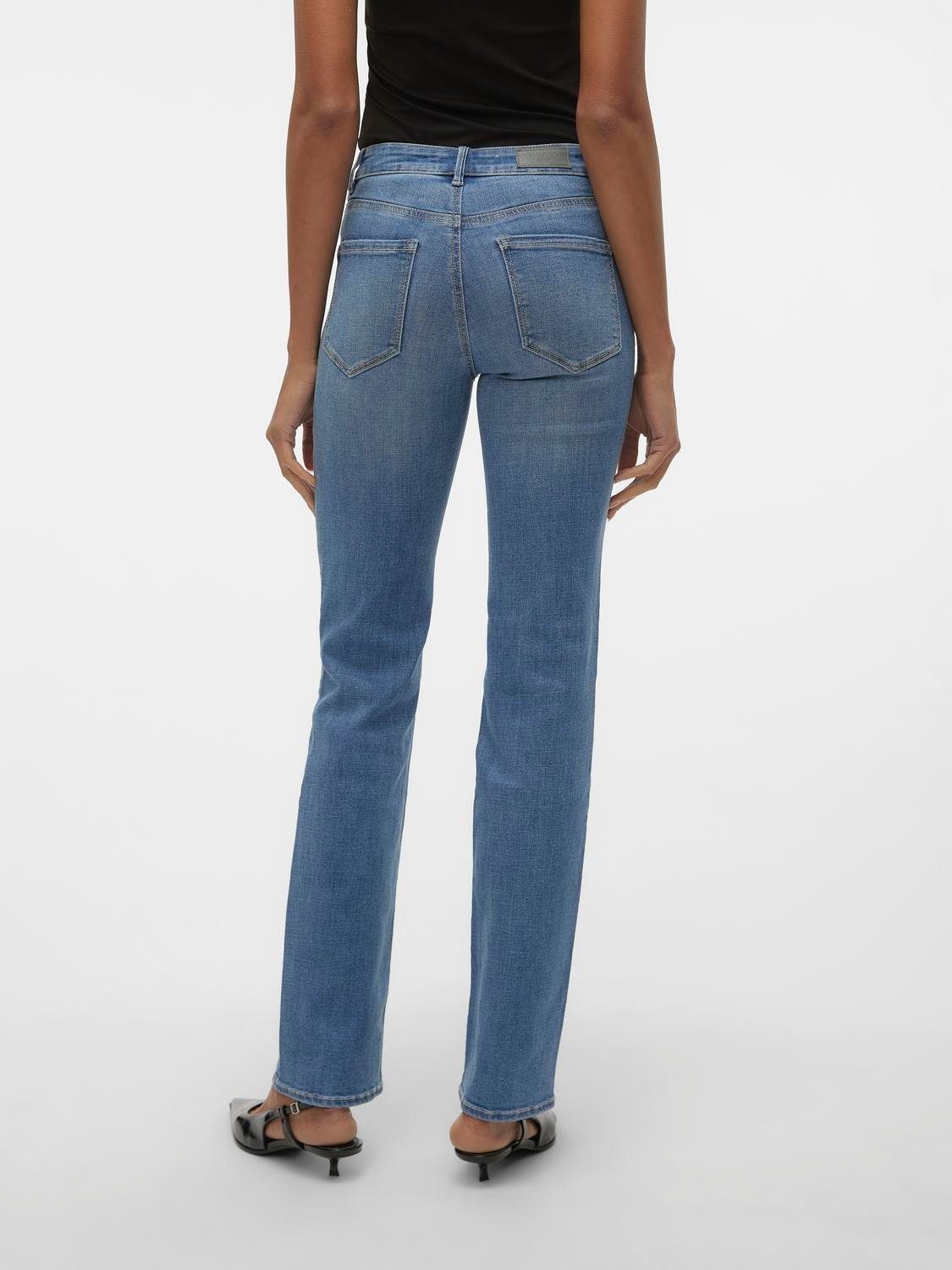 Vero Moda Straight jeans VMFLASH MR STRAIGHT JEANS LI347 GA NOOS