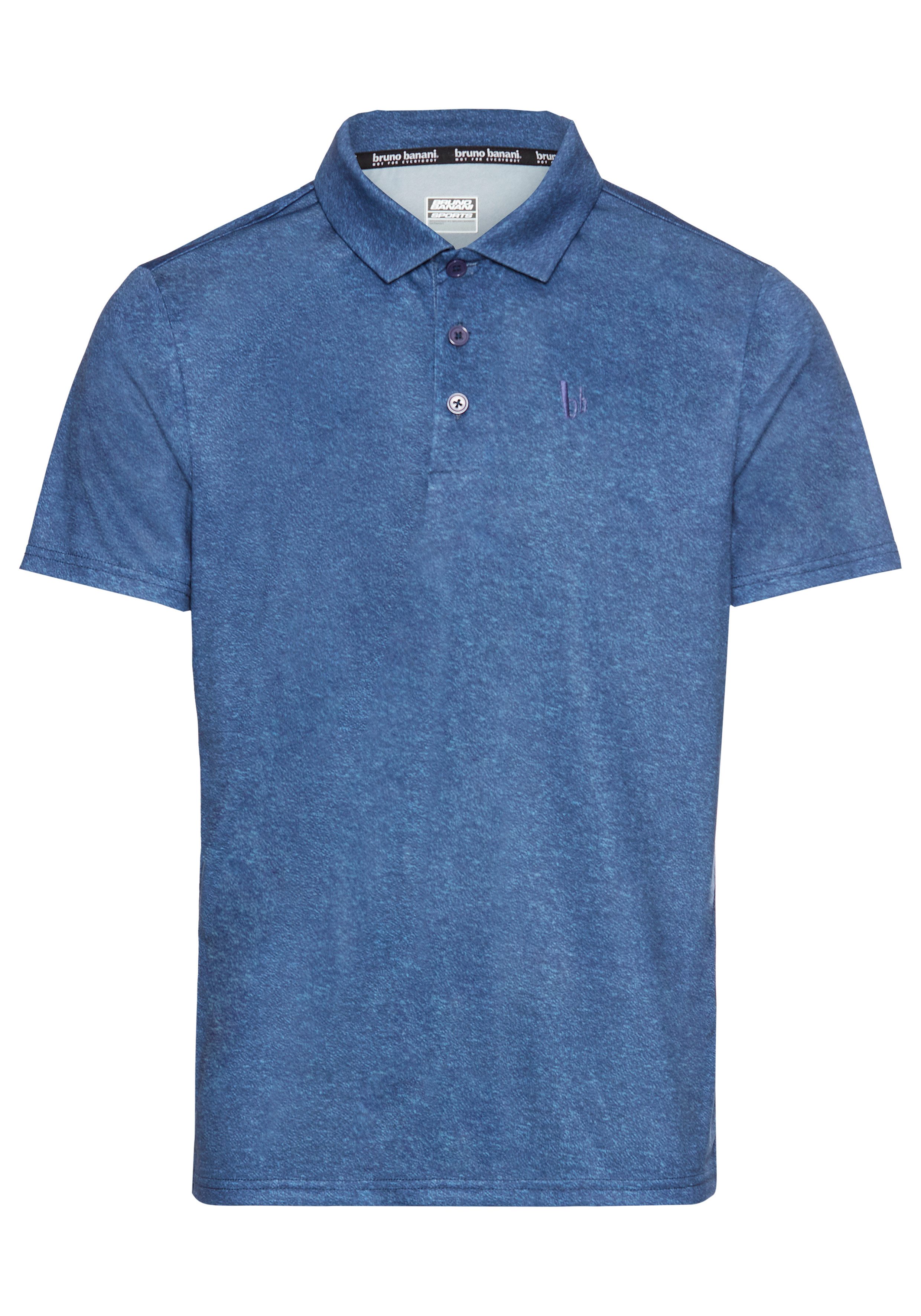 Bruno Banani Poloshirt Poloshirt van quick dry T-shirt-materiaal
