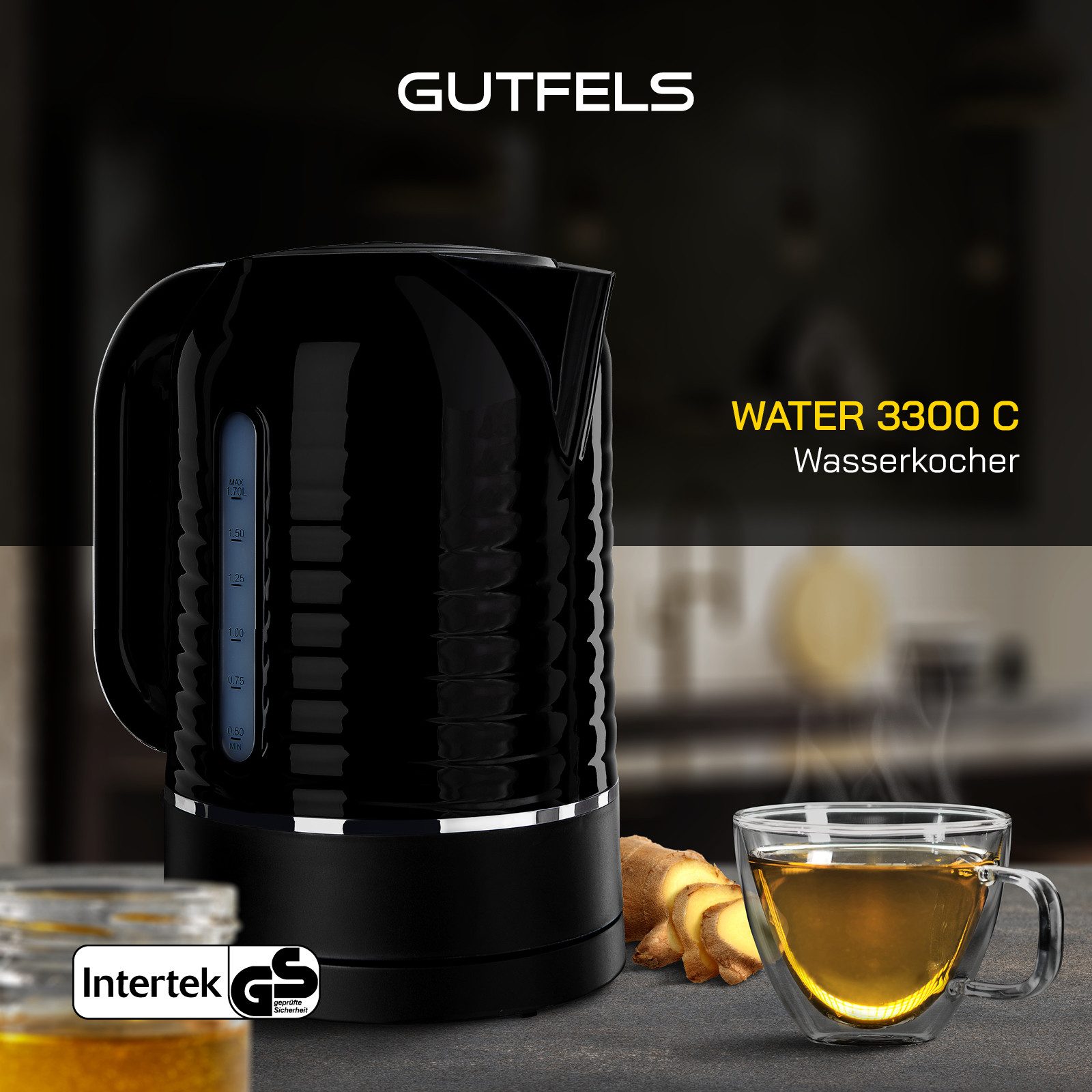 Gutfels Waterkoker WATER 3300 C