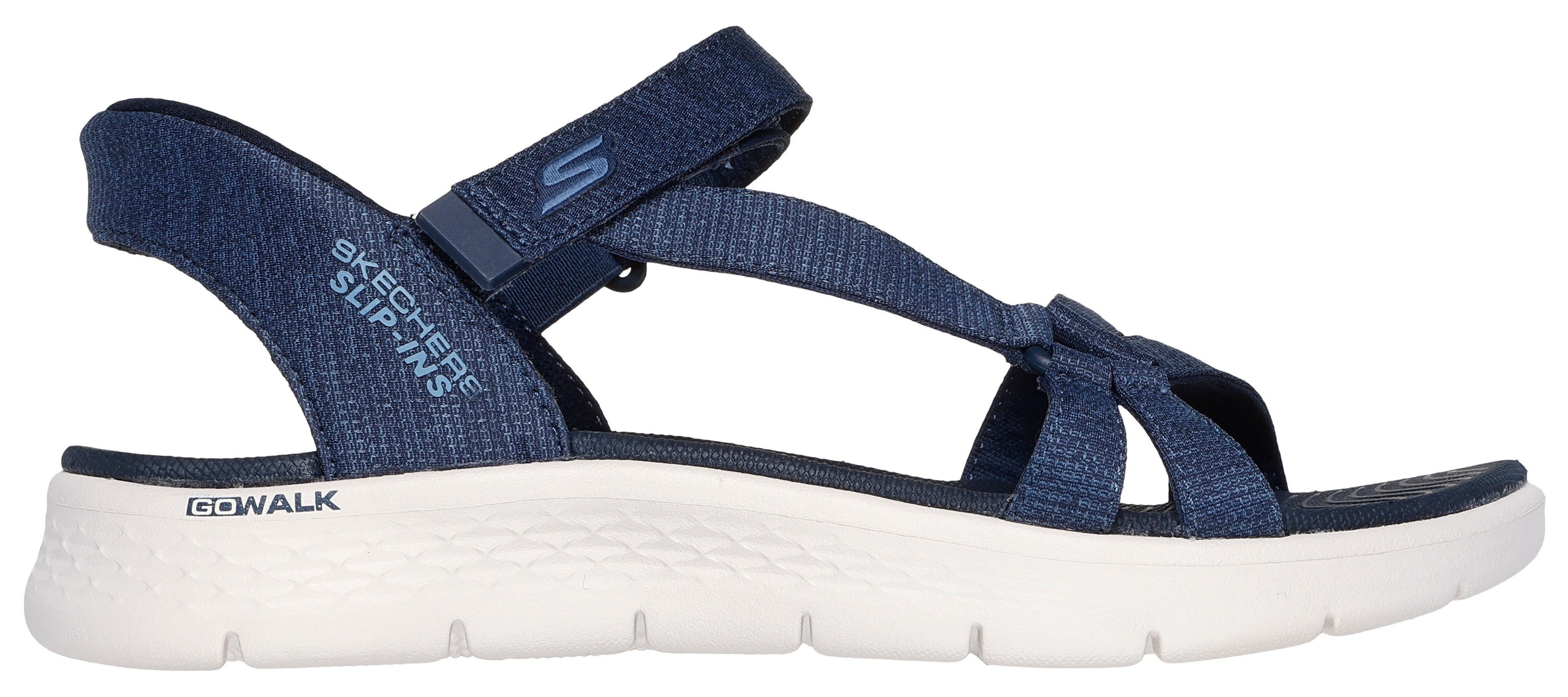 Skechers Sandalen GO WALK FLEX SANDAL-ILLUMINATE , sandalette, trekking sandaal met gogo mat voetbed