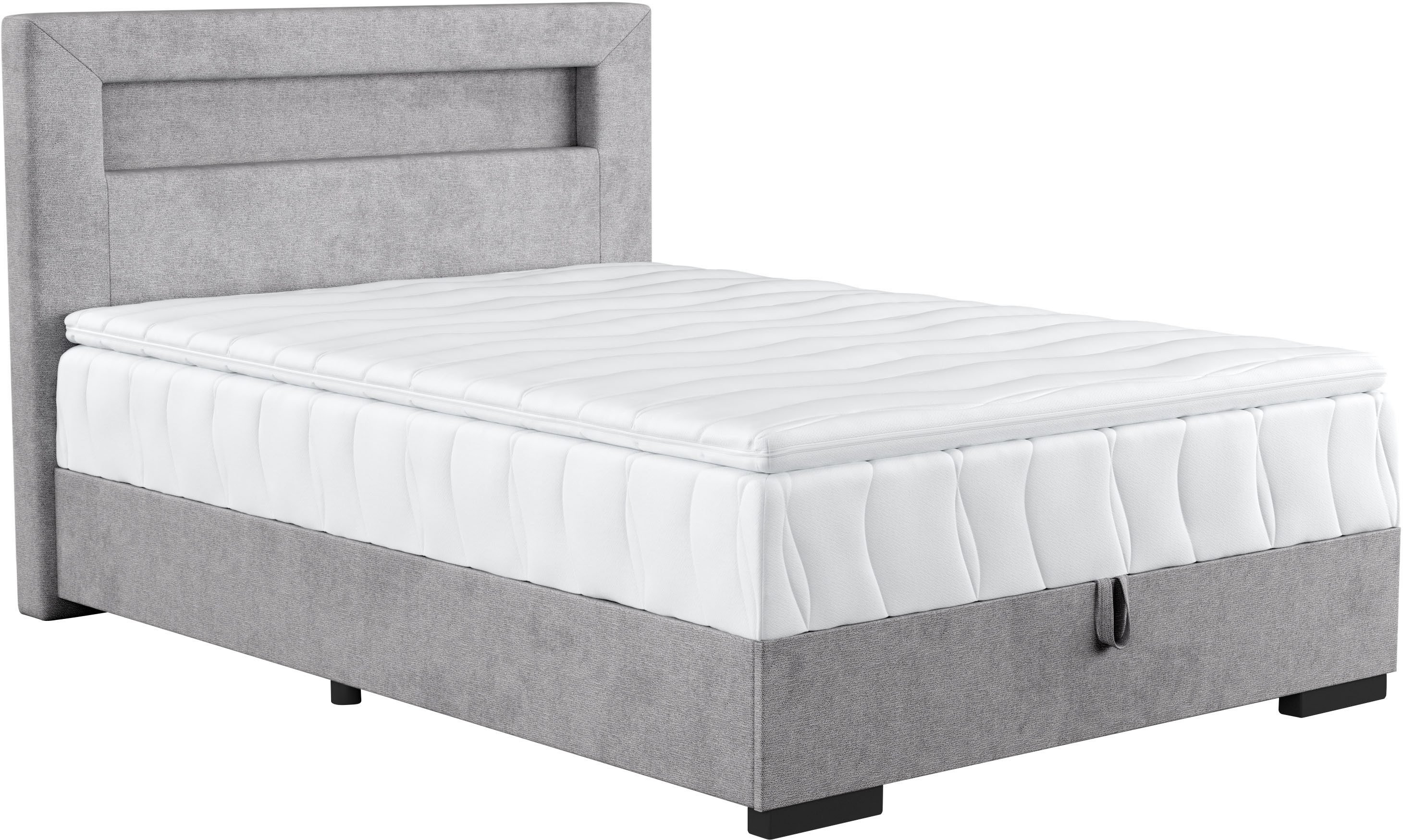 COTTA Boxspring Kelly uitgerust met led-licht, incl. bedlade
