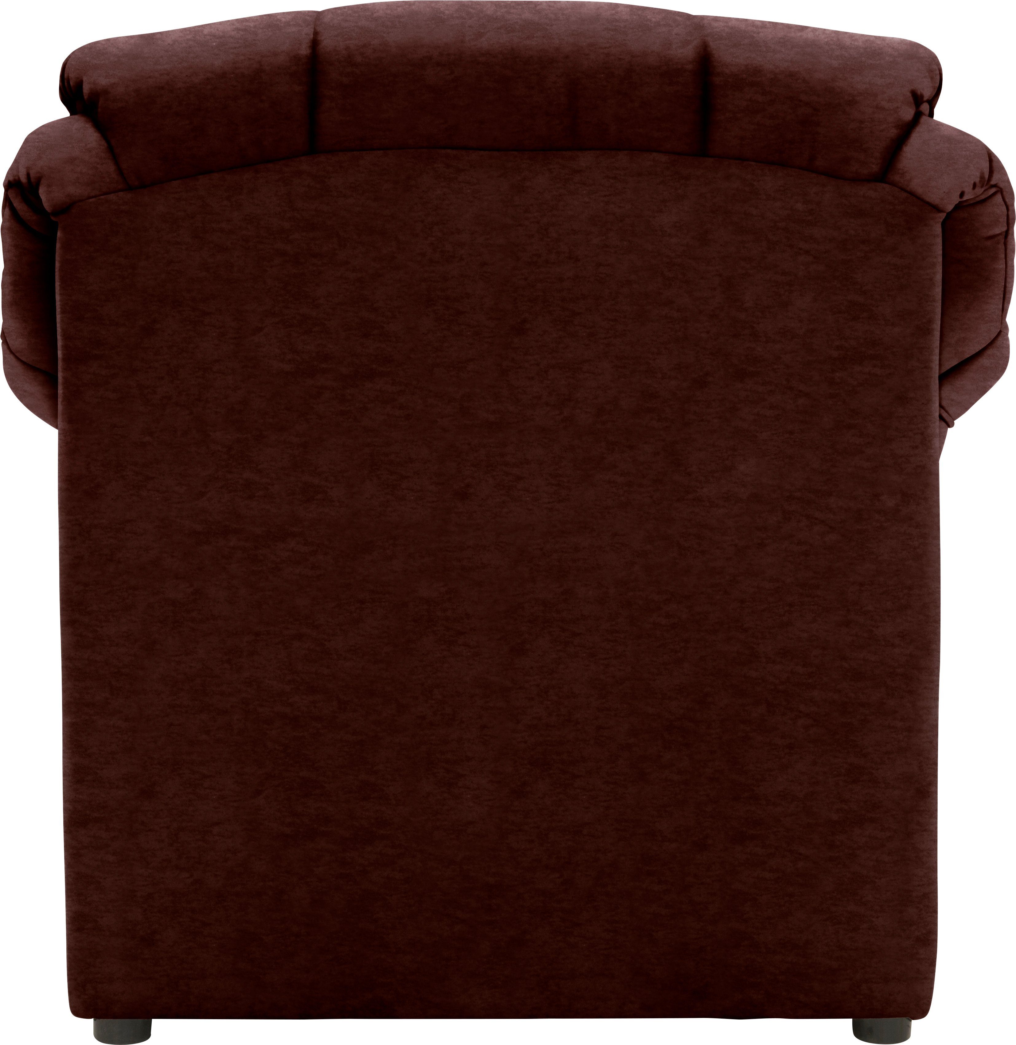 DOMO collection Fauteuil Faenza voor kleine ruimtes, tijdloos en elegant, compacte afmetingen