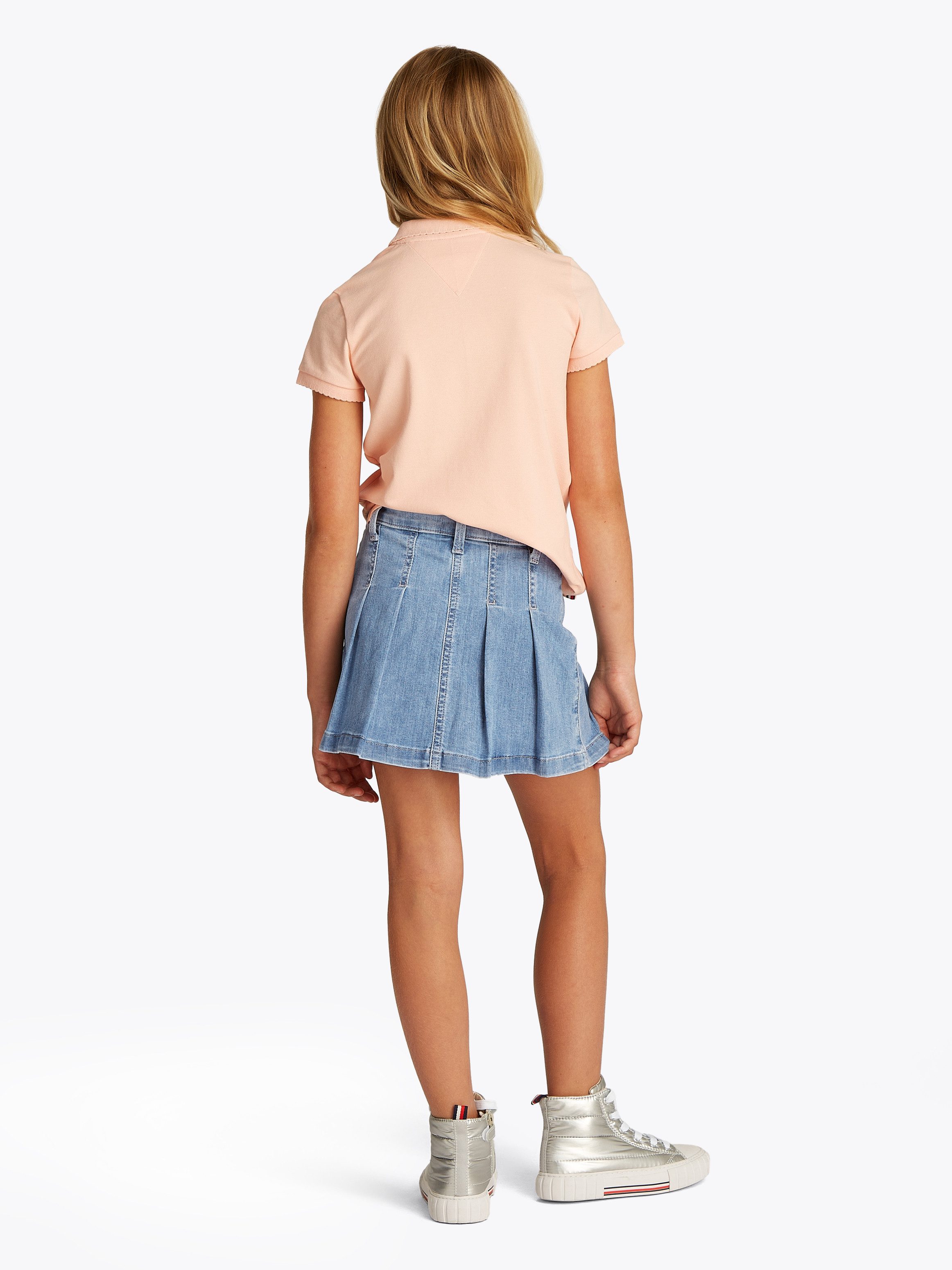 Tommy Hilfiger Plooirok DENIM SKIRT PLEATED