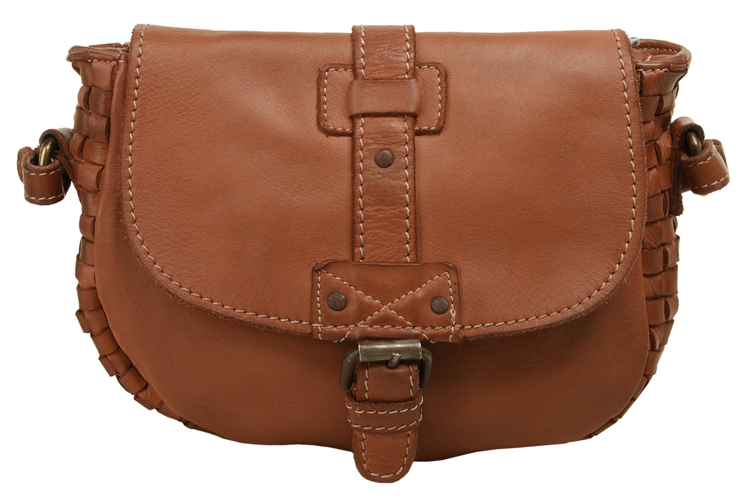 Cluty Schoudertas echt leer, made in italy