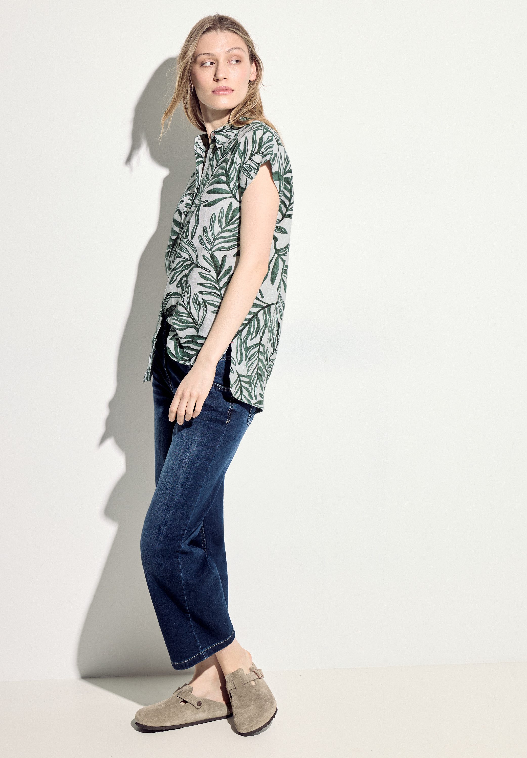 Cecil Overhemdblouse met print all-over