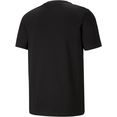 puma t-shirt logo tee zwart