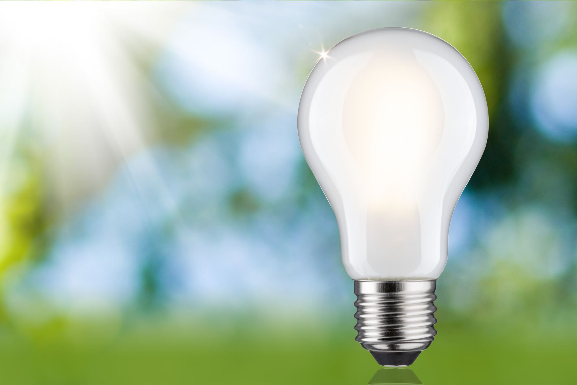 Paulmann Led-verlichting Eco-Line filament 230V LED-lamp E27 1055lm 5,7W 3000K dimbaar mat (1 stuk)