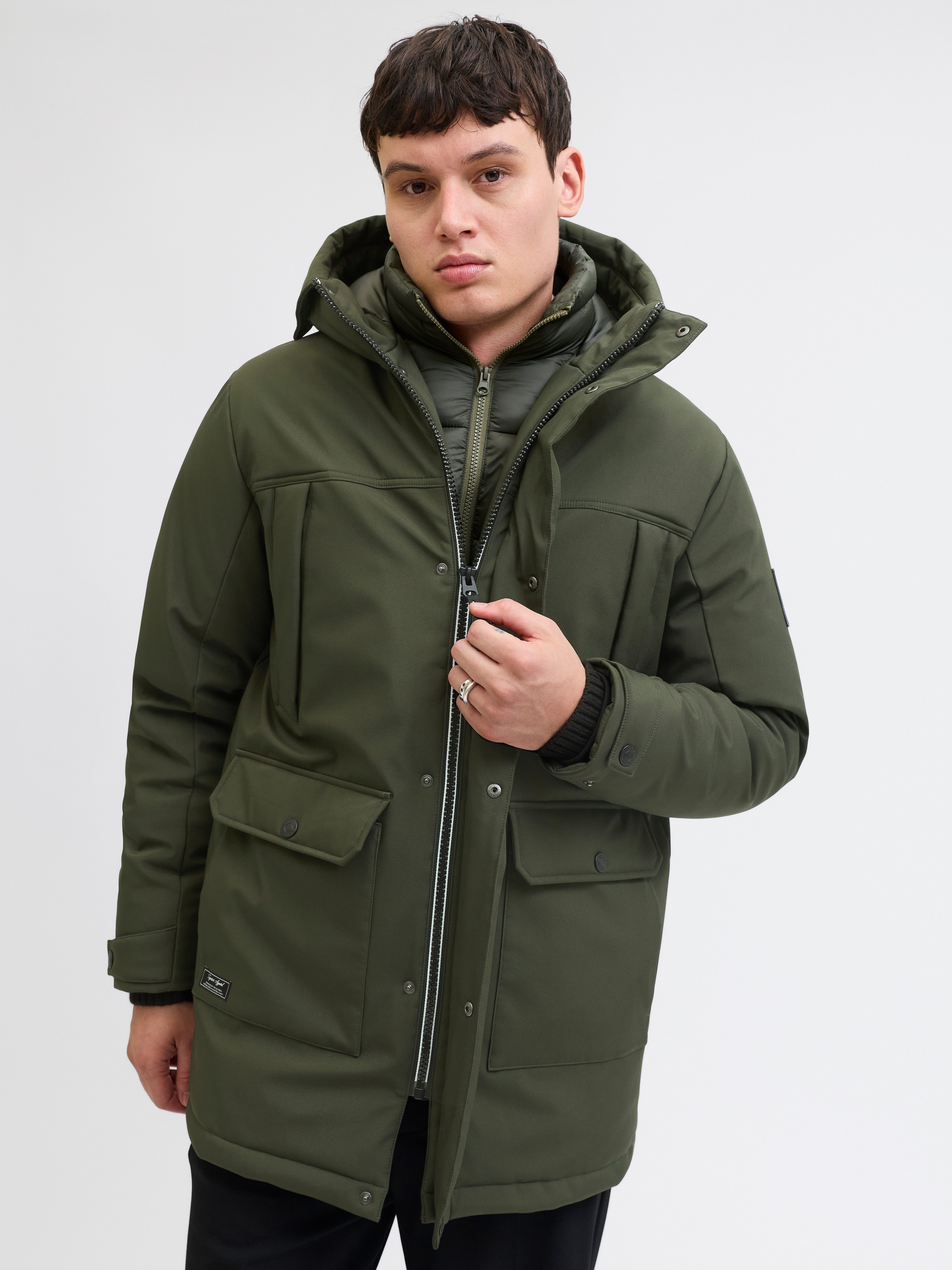 Jack & Jones Parka JJFINN SOFTSHELL PARKA