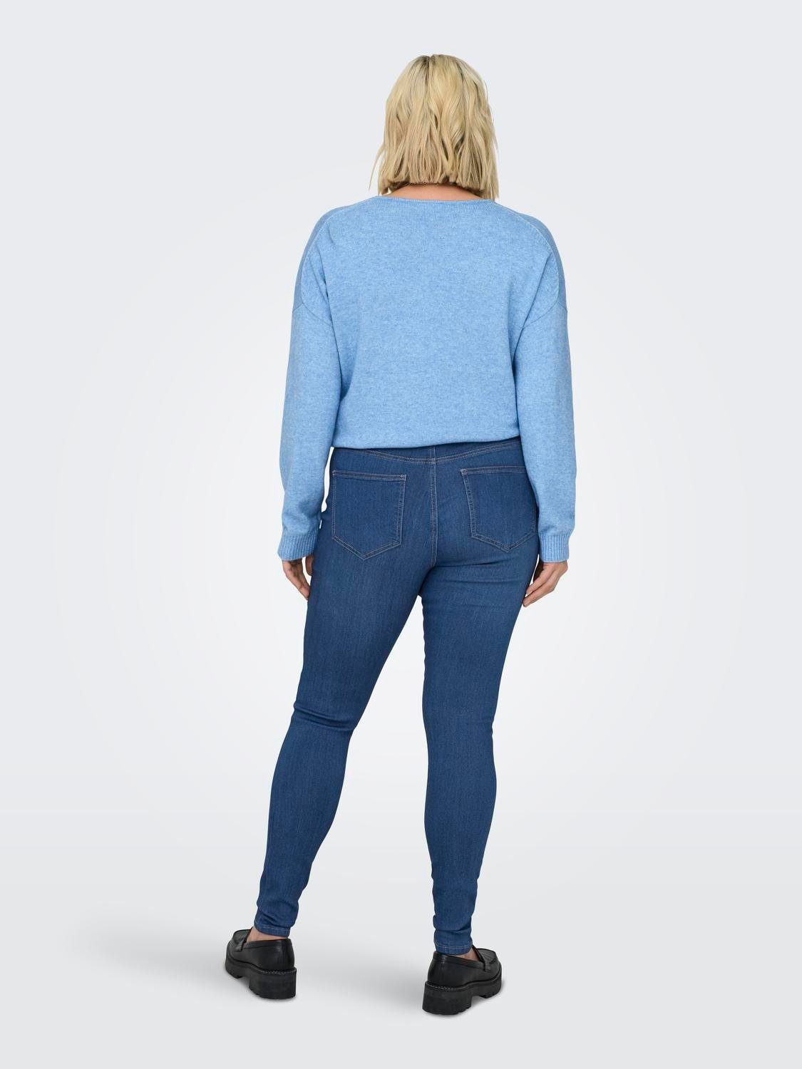 ONLY CARMAKOMA Skinny fit jeans CARSTORM HW SK PUSH UP DNM BJ564