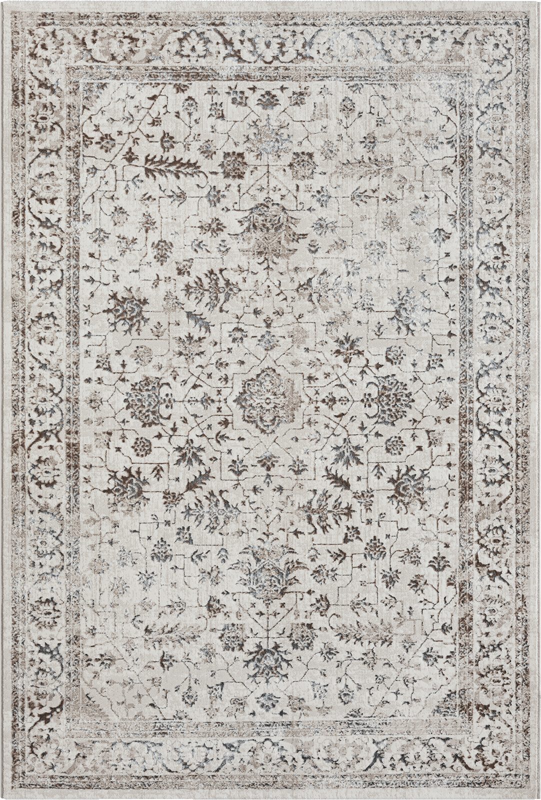 The carpet Vloerkleed Mila moderne woonkamer tapijt met elegant glanzende pool