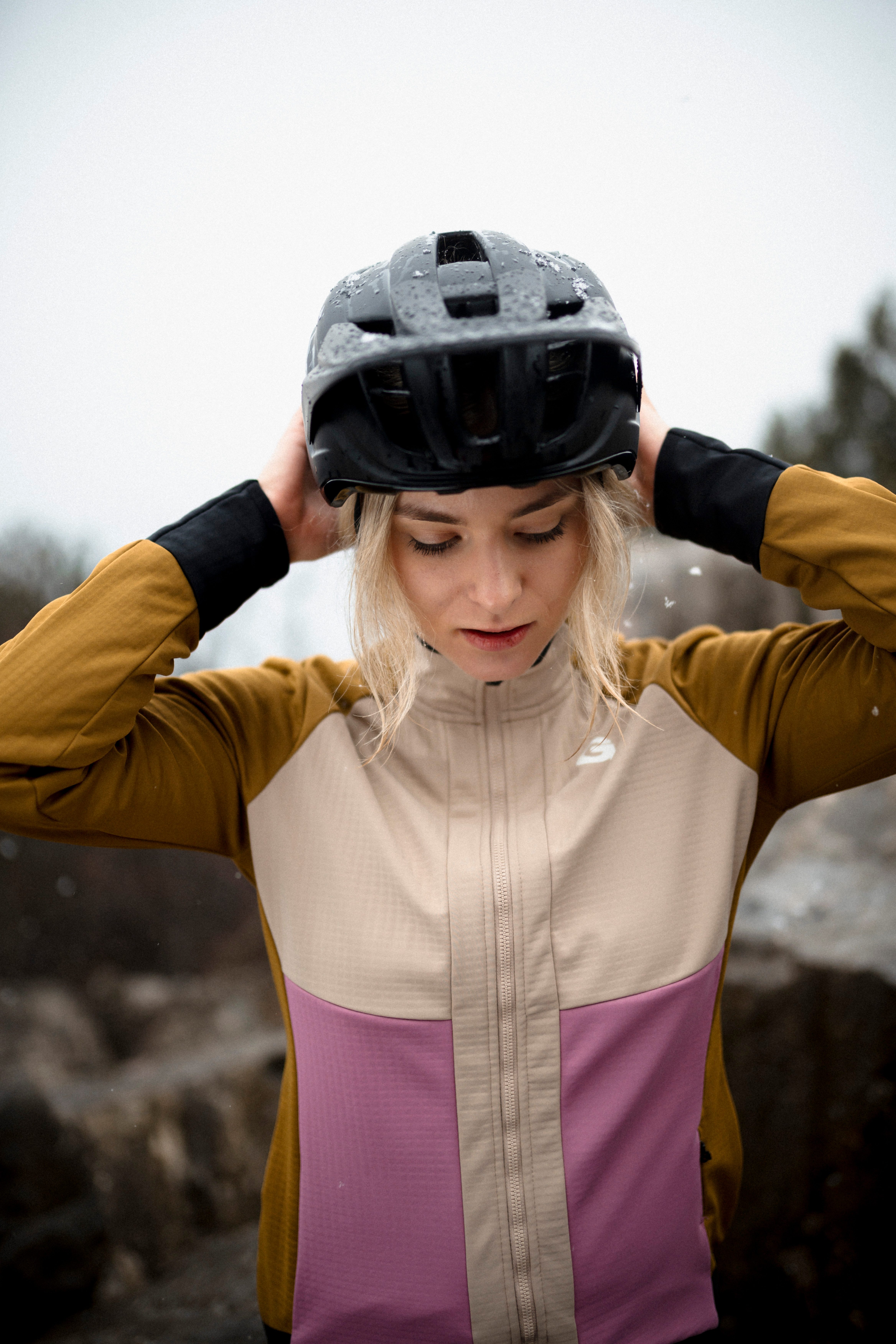 Gonso Fietsjack Trail Jacket Softshell W Waterafstotende duurzame en ademende fietsjas