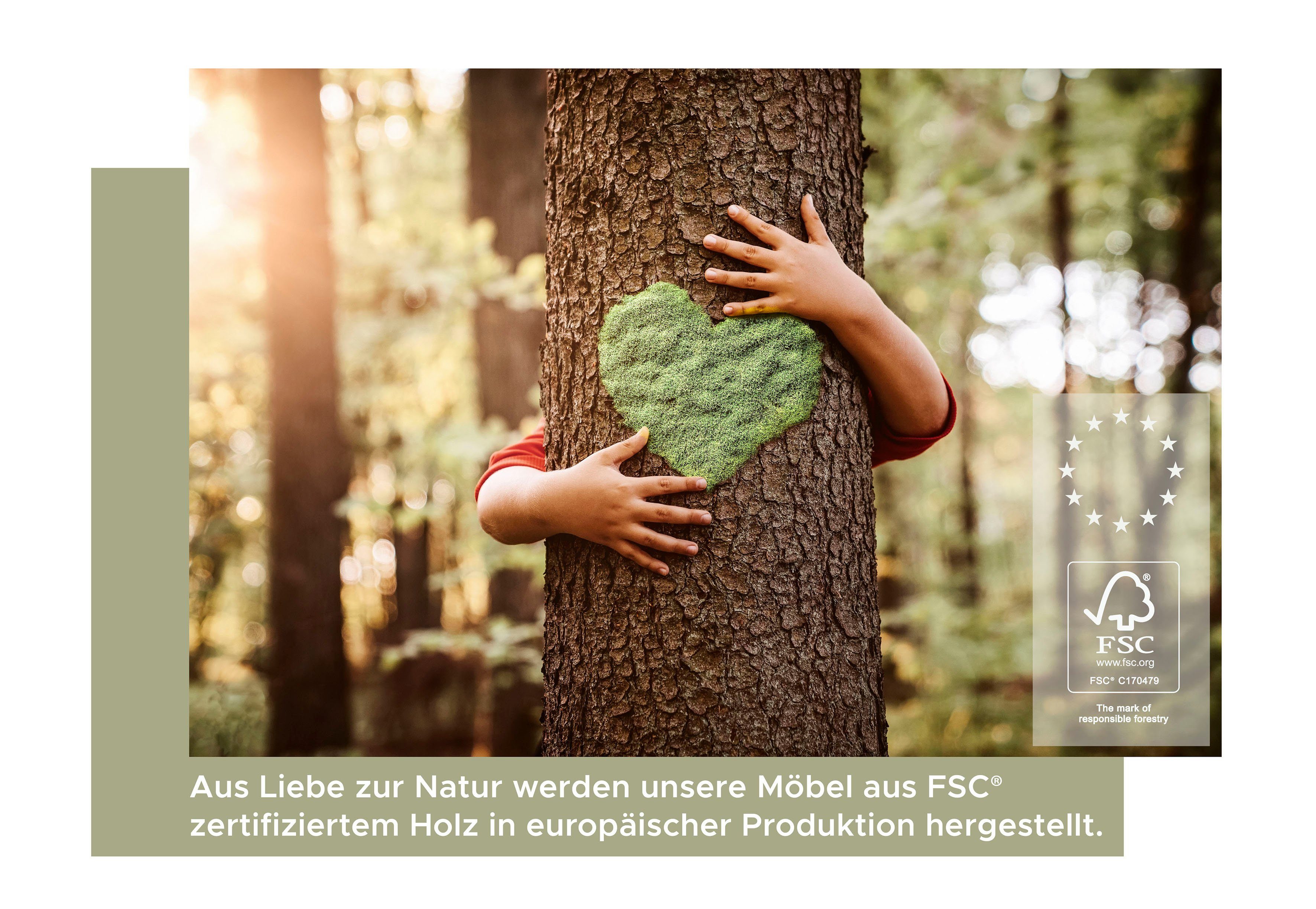 INOSIGN Garderobespiegel Trosa Breedte 76 cm