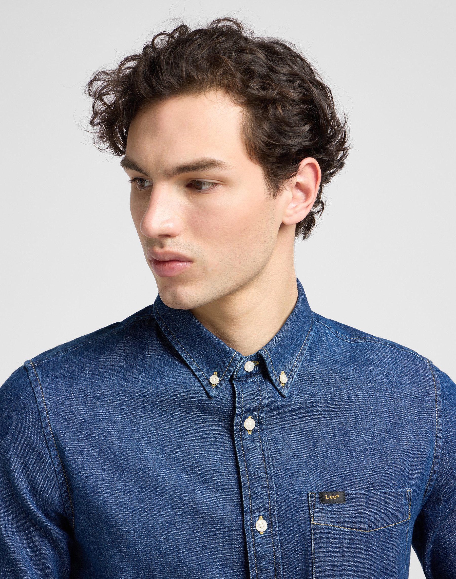Lee® Jeans overhemd LEE BUTTON DOWN