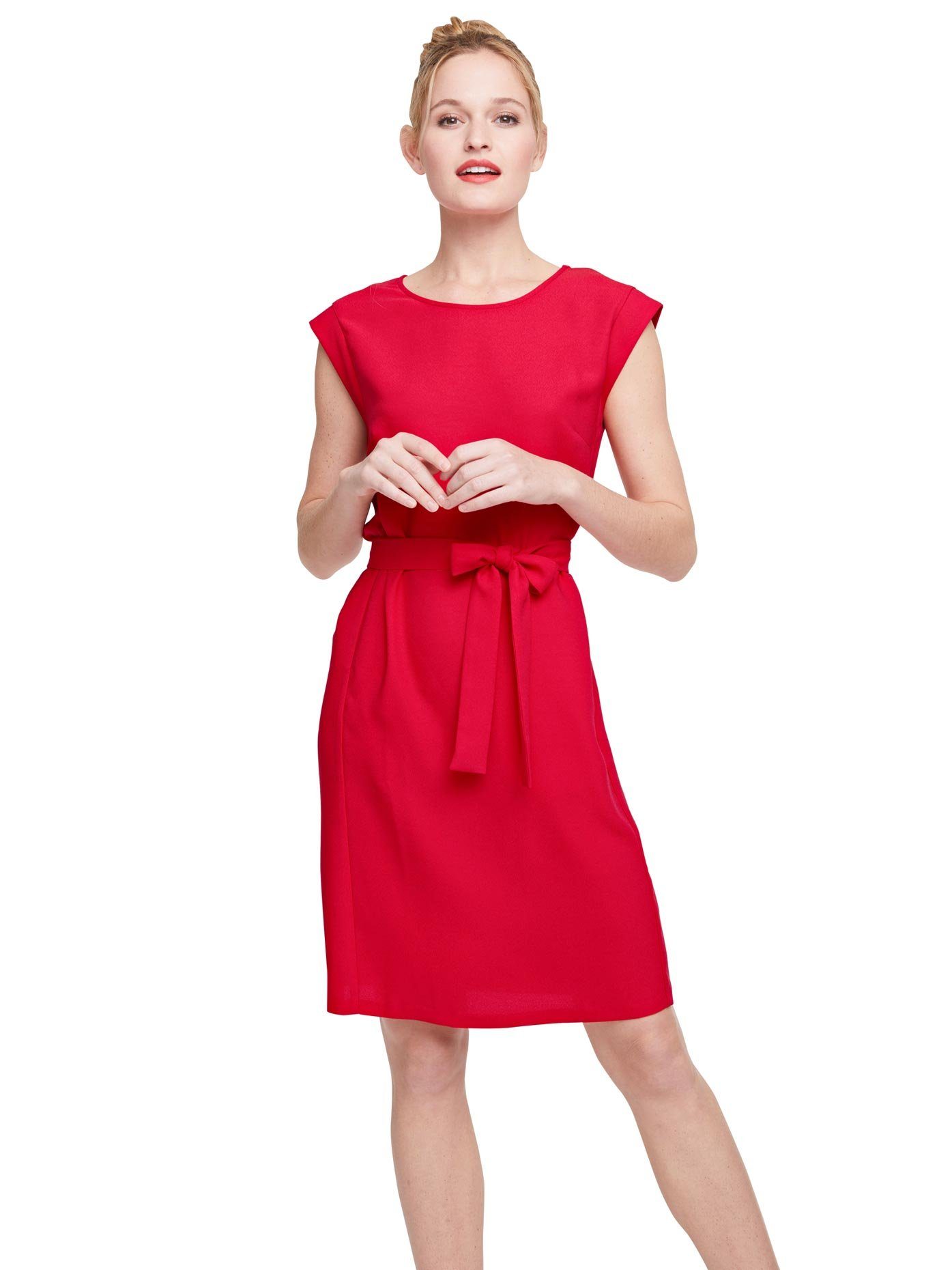 rick cardona by heine kokerjurk jurk rood