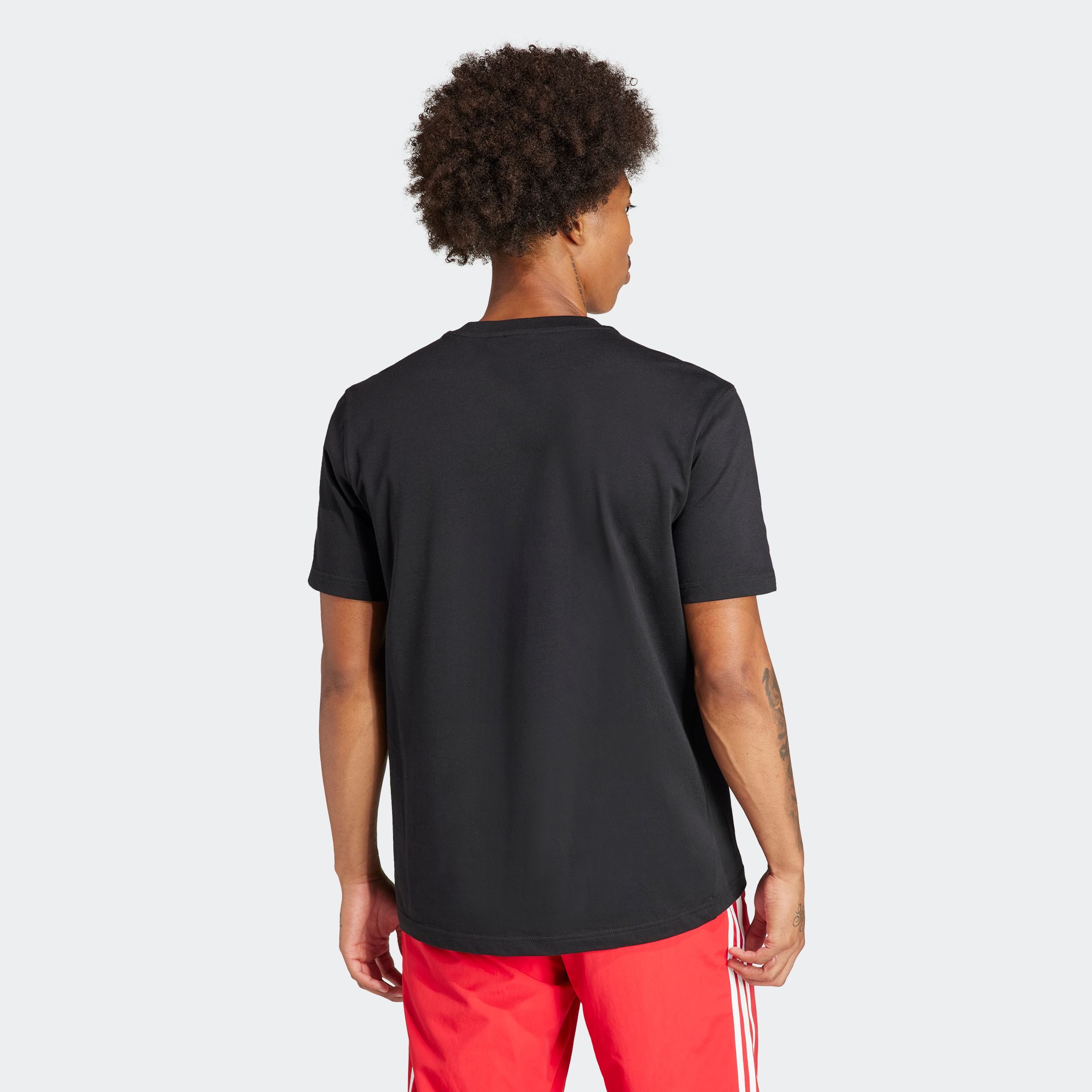 adidas Originals T-shirt TREFOIL T-SHIRT Basic shirt met grote trefoil logoprint