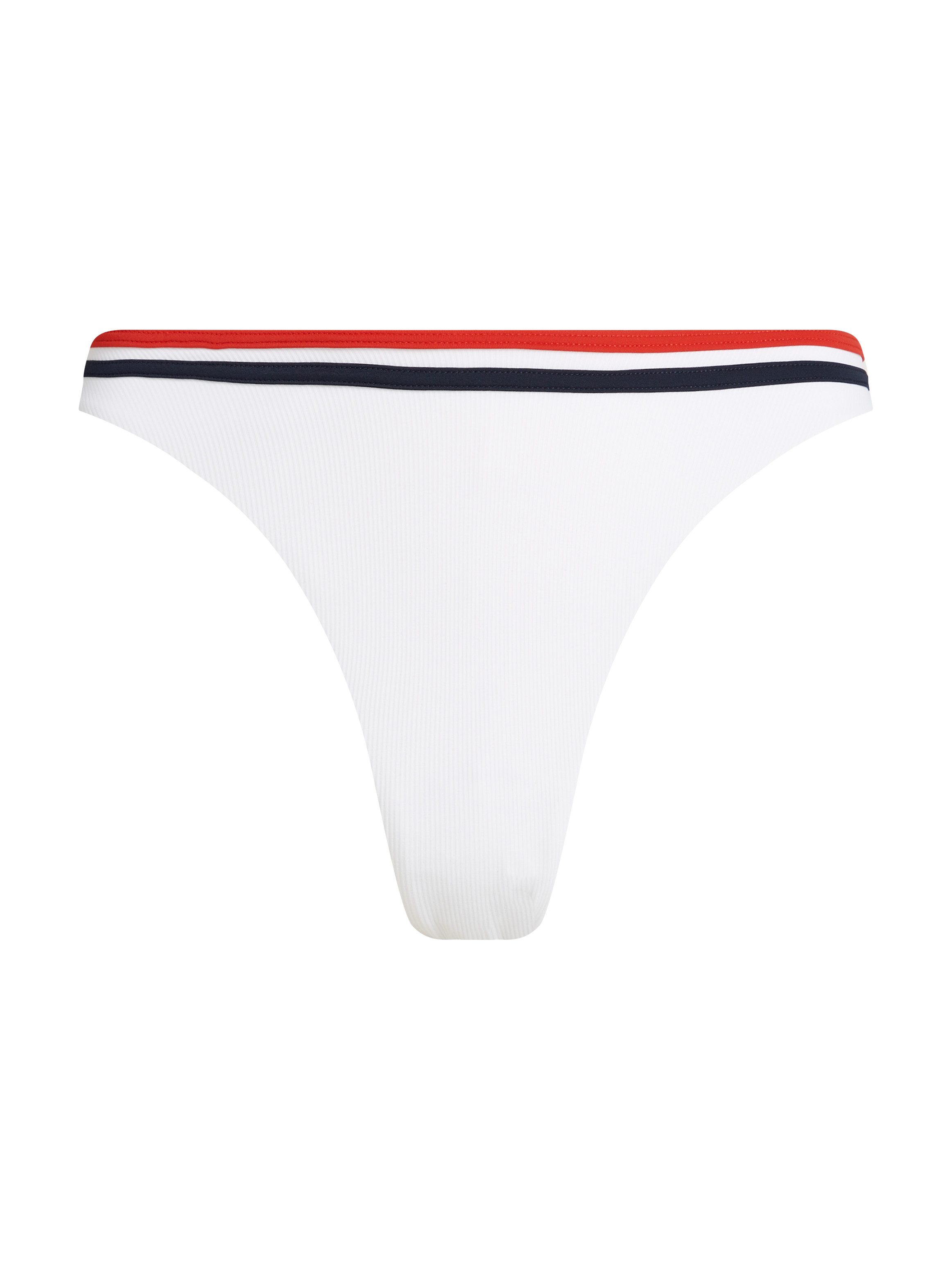 Tommy Hilfiger Swimwear Bikinibroekje HIGH LEG CHEEKY met gekleurde banden