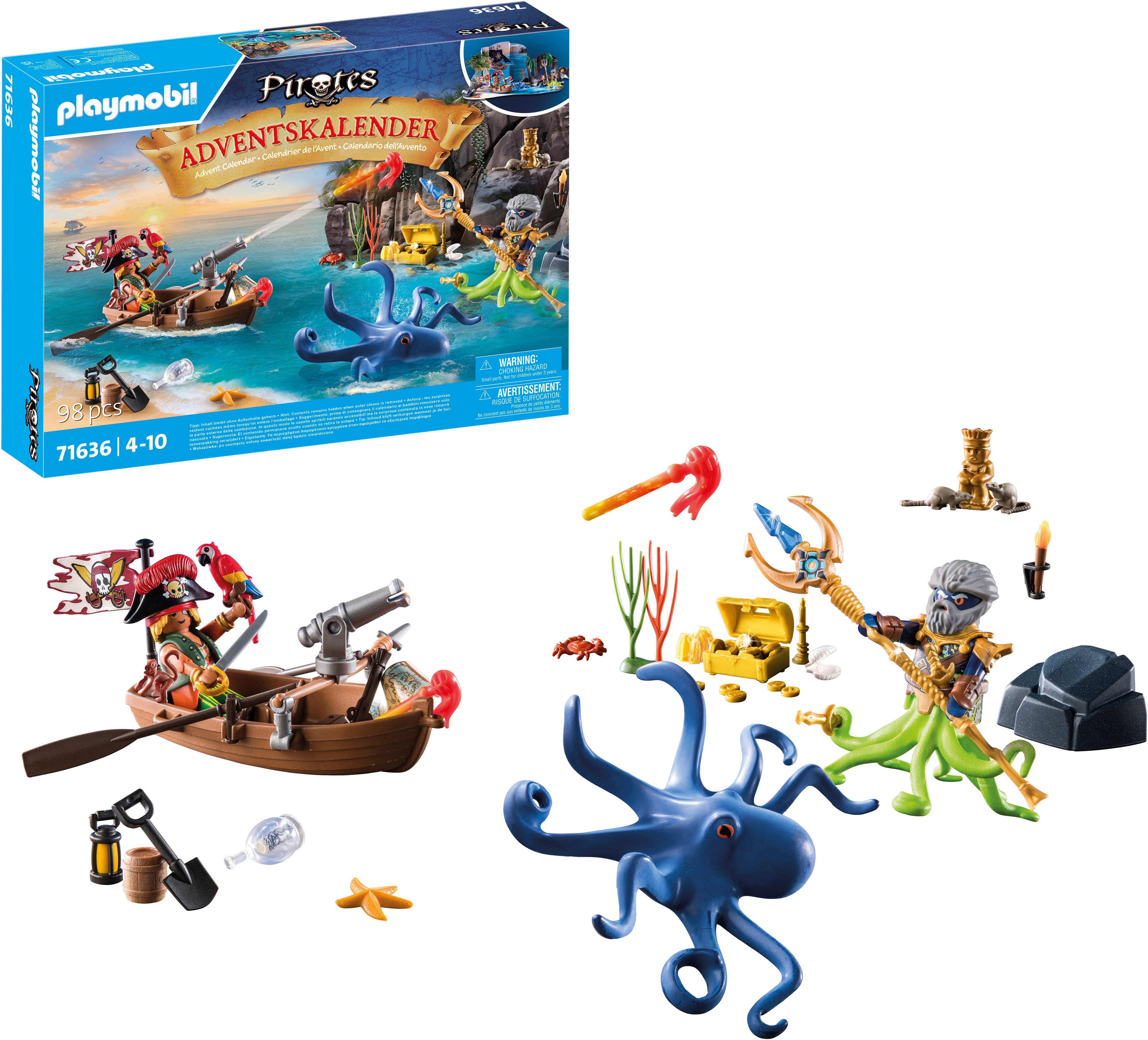 Playmobil® Speelgoed adventskalender Speelstenen, Piraten (71636), Pirates
