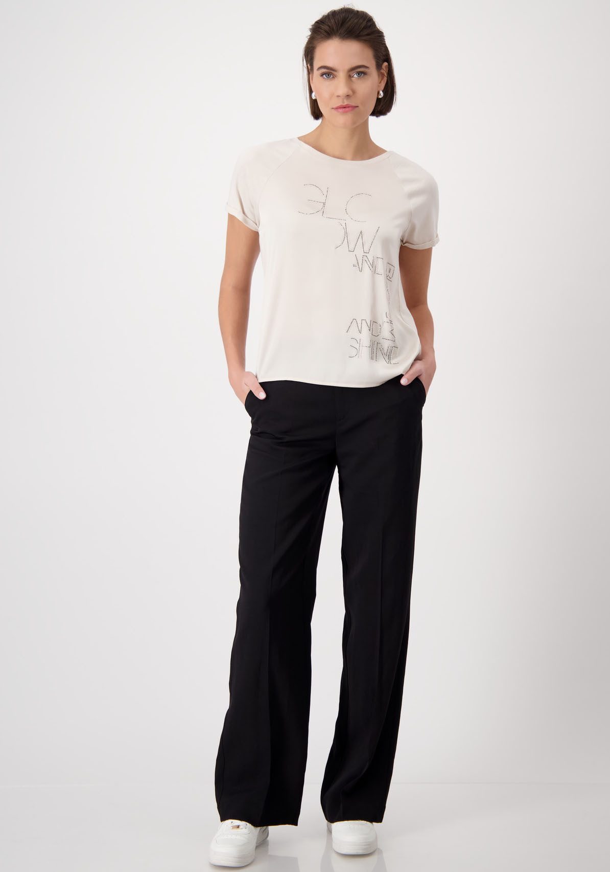 Monari Blouse zonder sluiting
