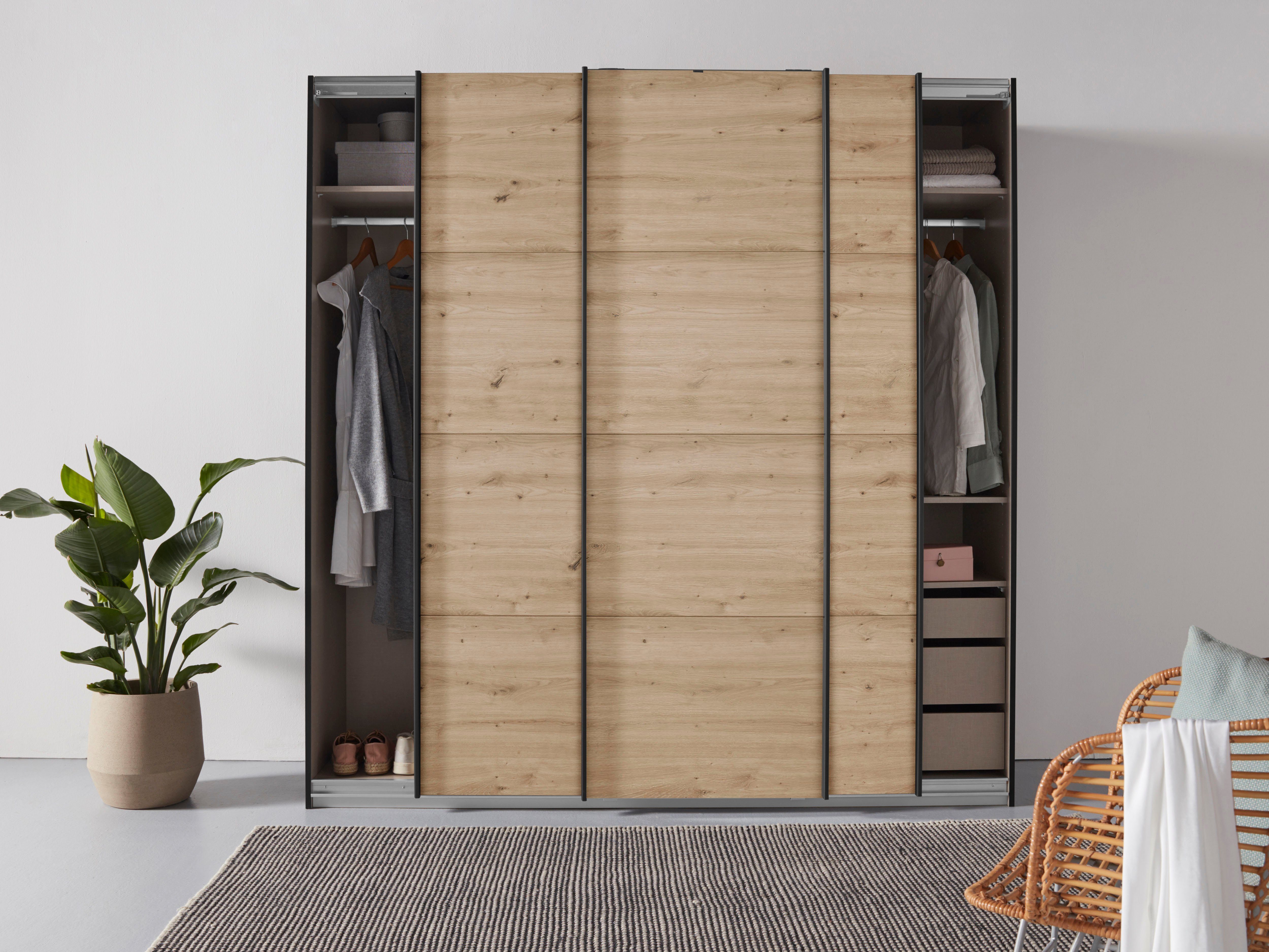 rauch Zweefdeurkast Kledingkast kast garderobe TOPSELLER OTELI incl. binnenindeling