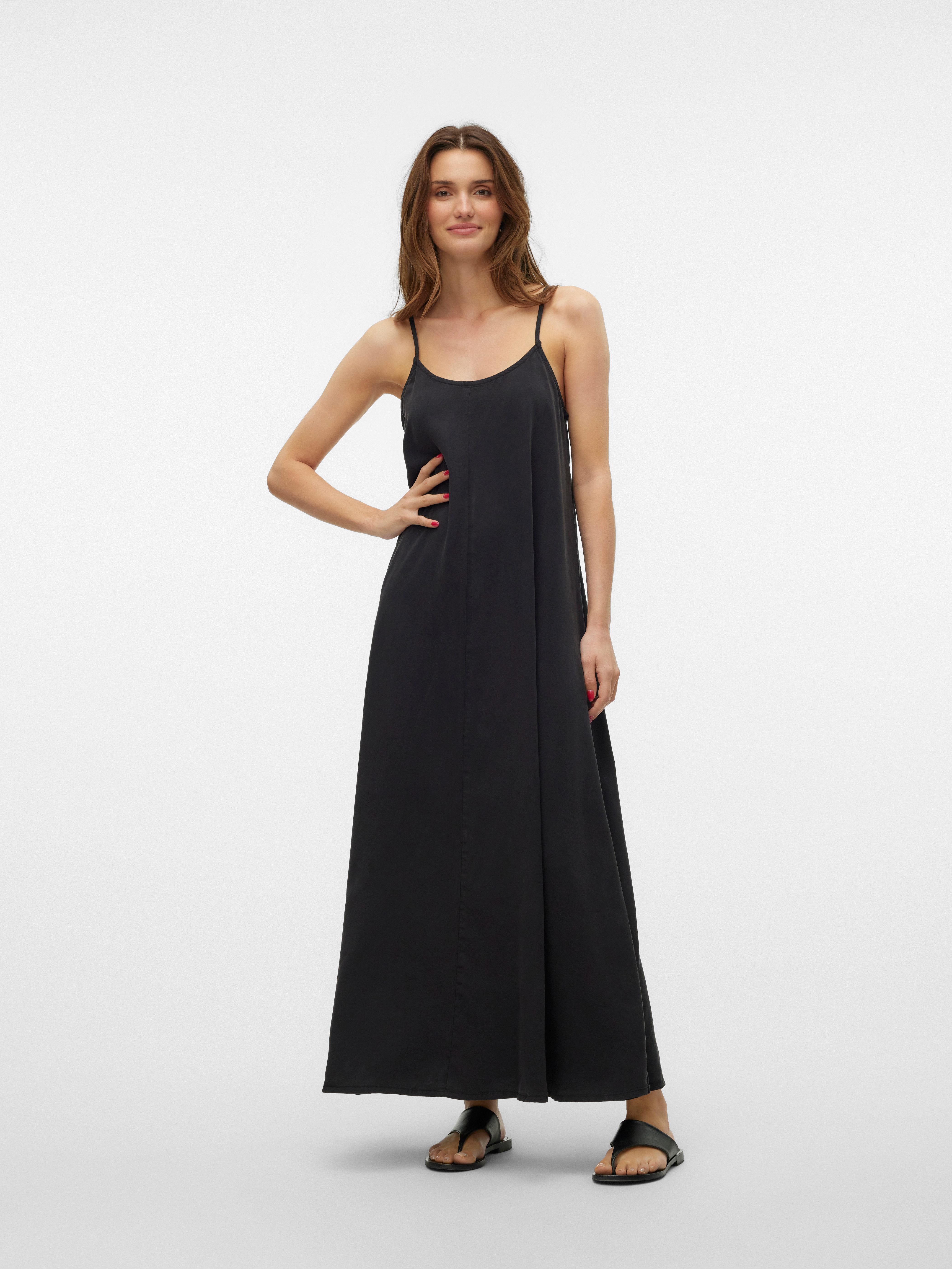 Vero Moda Maxi-jurk VMHARPER SL STRAP MAXI DRESS GA