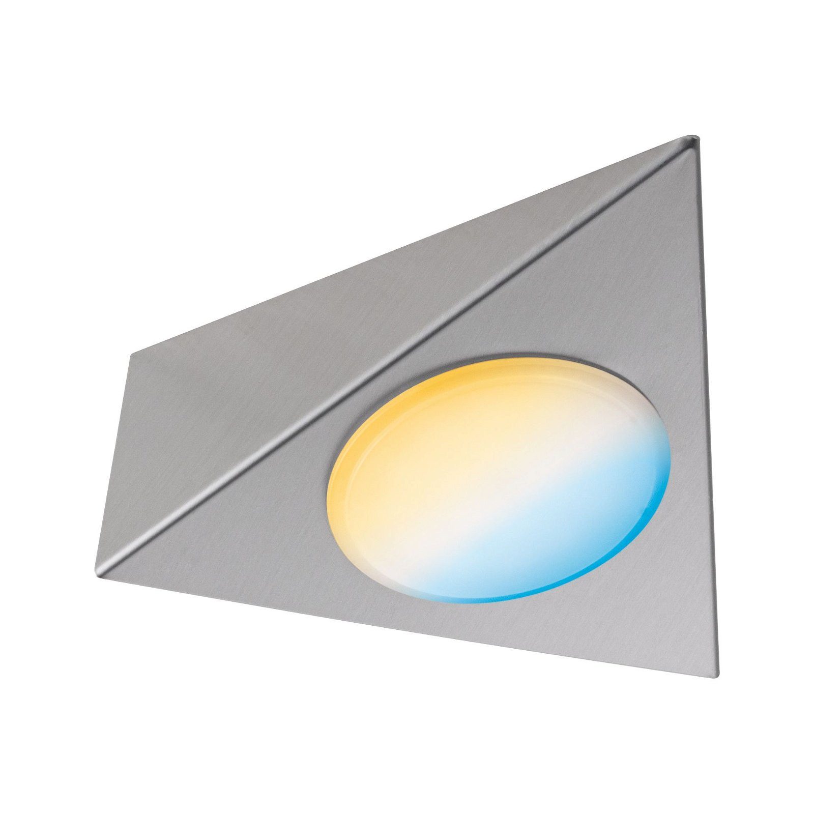 Paulmann Verlichting voor onderkast Clever Connect Spot Trigo 2,1W 2700-6500K 12V nikkel geborsteld/metaal (1 stuk)