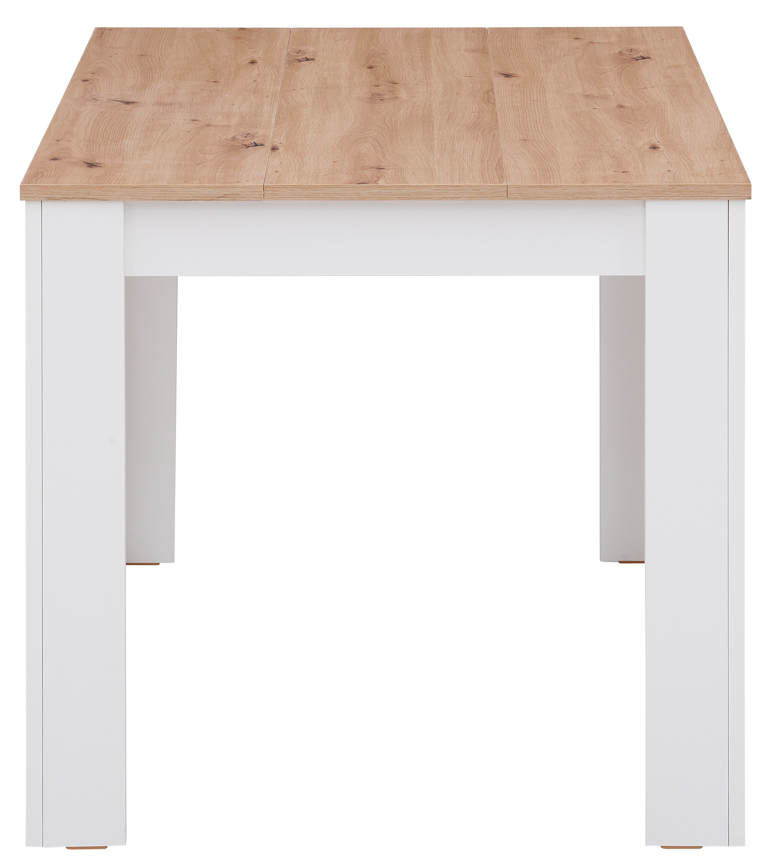 Home affaire Eettafel Bergamo naar keuze uittrekbaar onderhoudsvriendelijke eettafel, verkrijgbaar in 3 maten, 140 cm uitschuifbaar