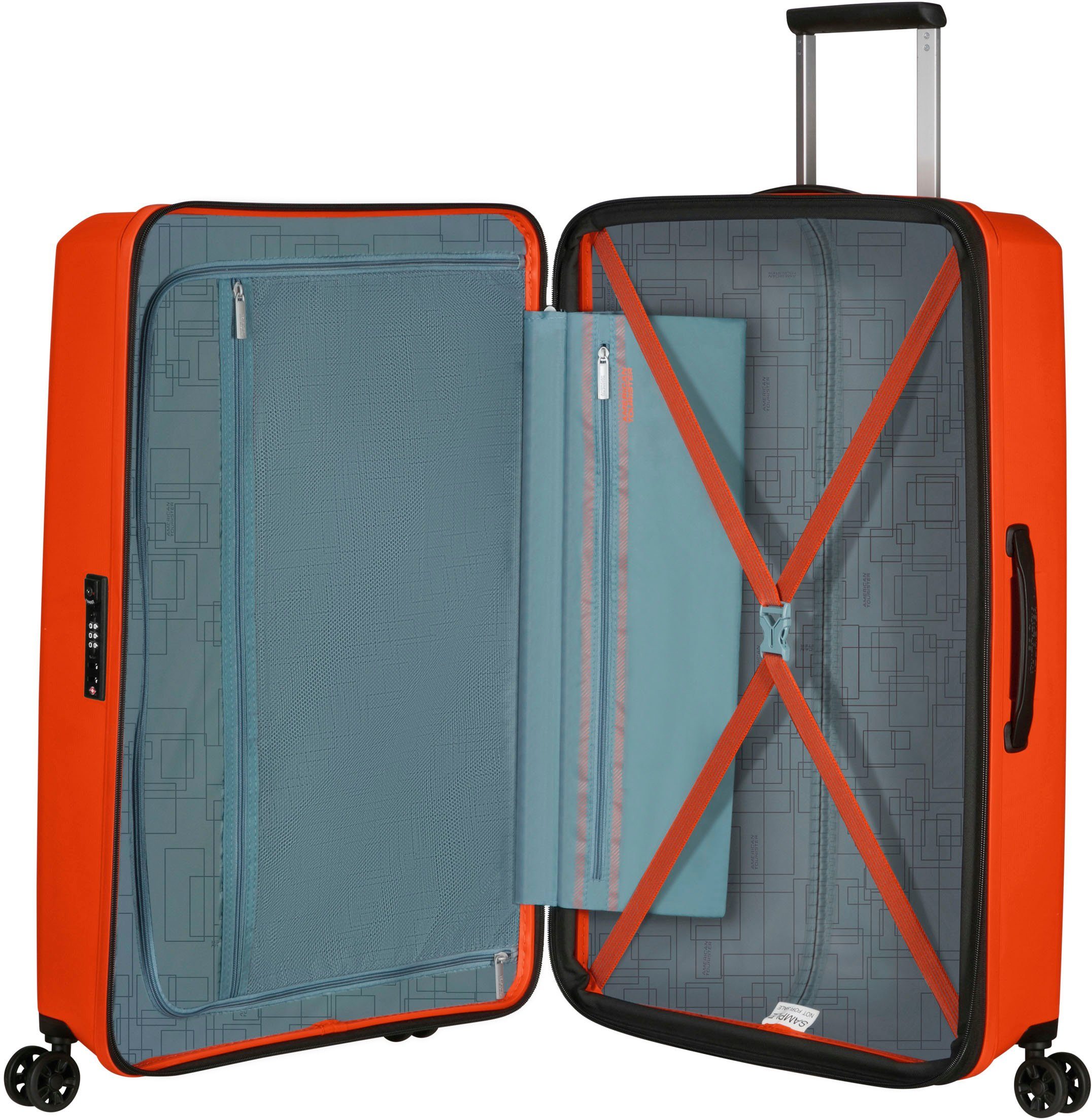 American Tourister Hardshell-trolley AEROSTEP 77 cm met volumevergroting