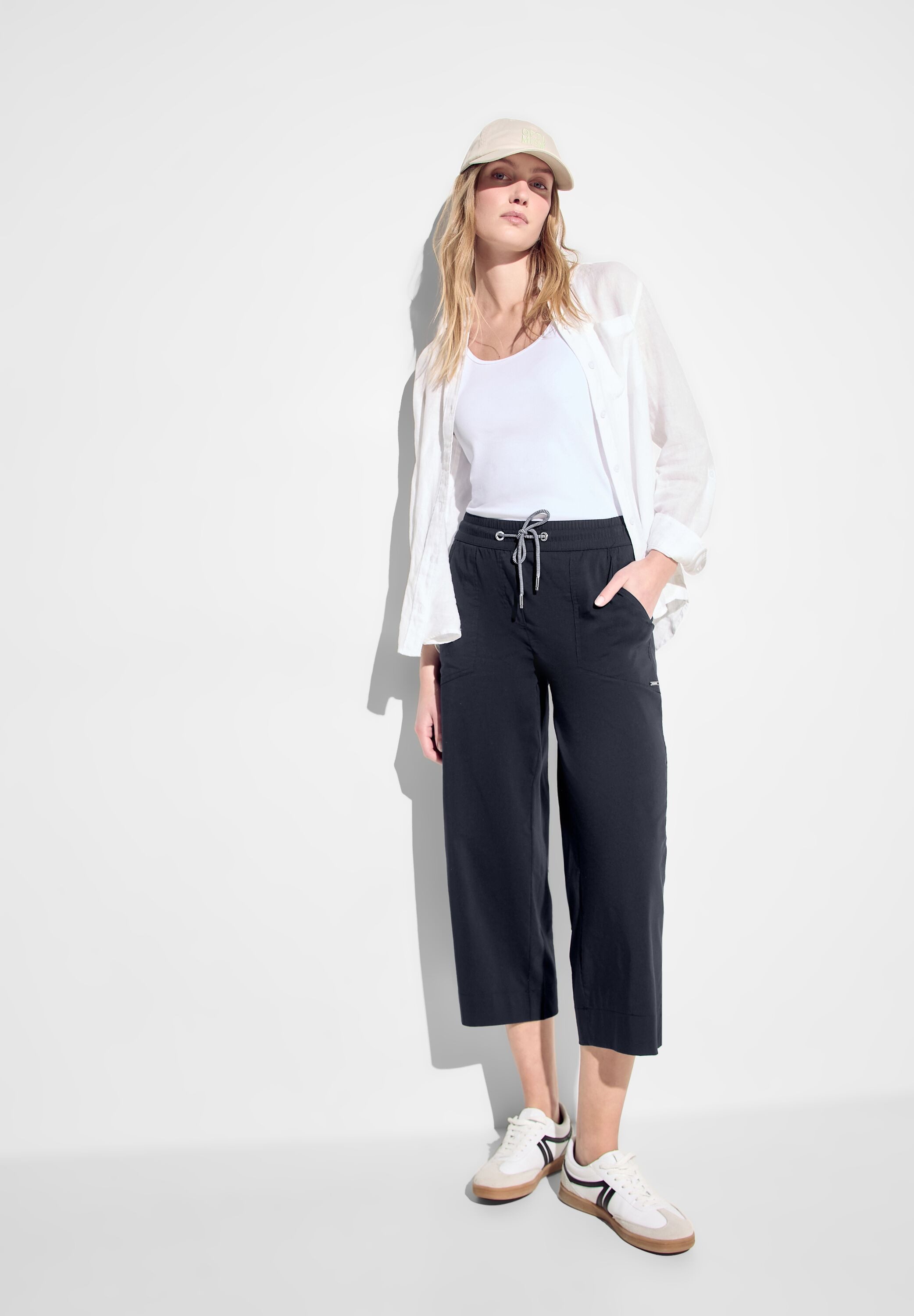 Cecil 3/4 broek Style Neele met zomerstretch