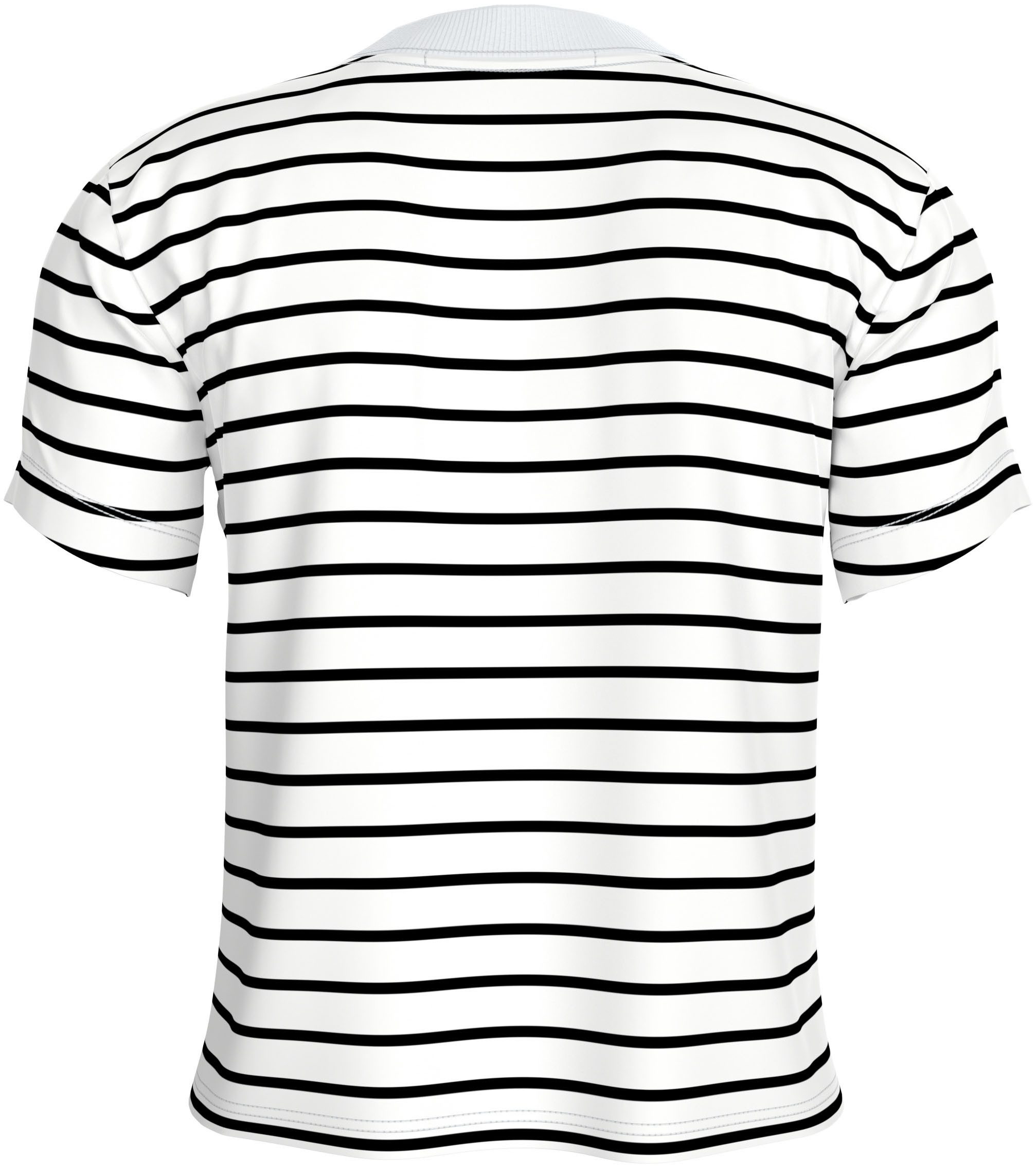 Calvin Klein T-shirt WOVEN LABEL RIB BABY TEE