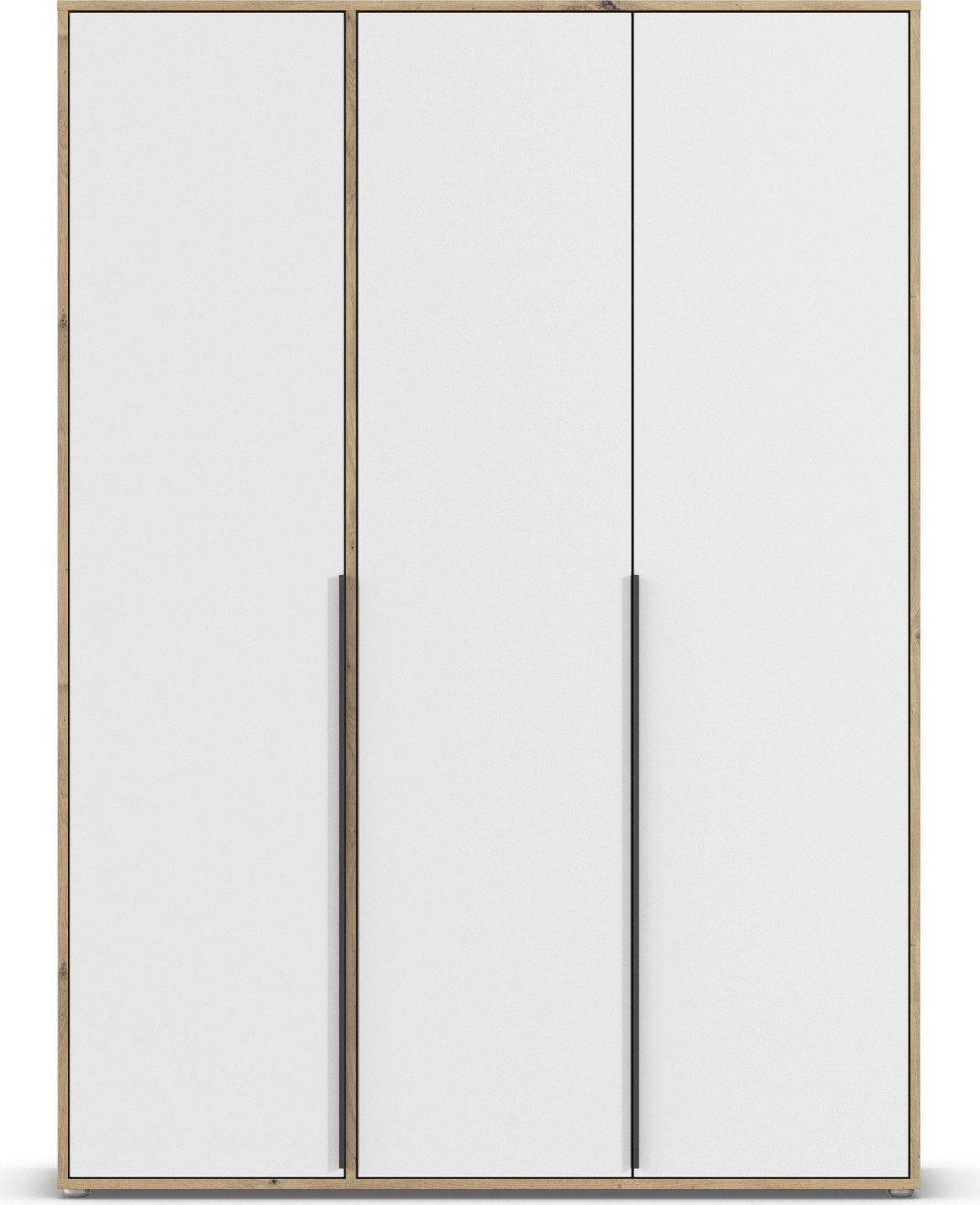 rauch Draaideurkast Kledingkast Kast Garderobe Wasmand NAGATA veel Opbergruimte met moderne stanggrepen in grijs metallic topseller made in germany