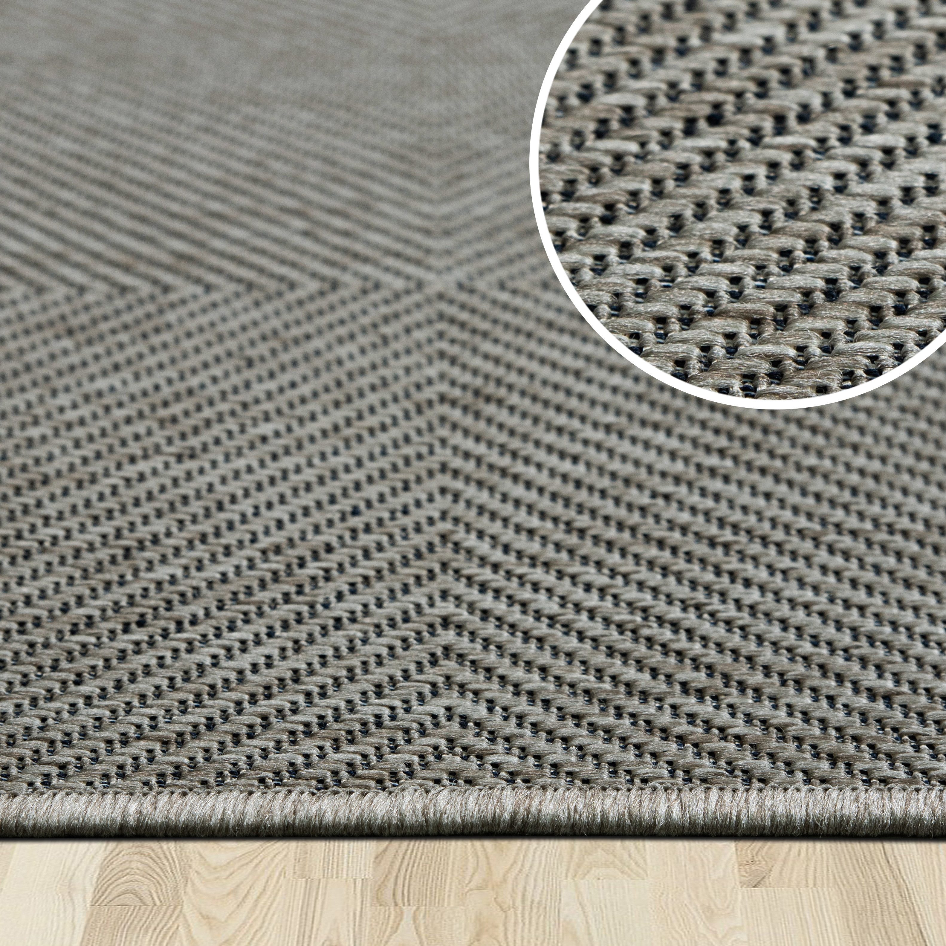my home Vloerkleed Anna is ook als loper verkrijgbaar Geschikt voor binnen en buiten, sisal-look, weerbestendig & uv-bestendig