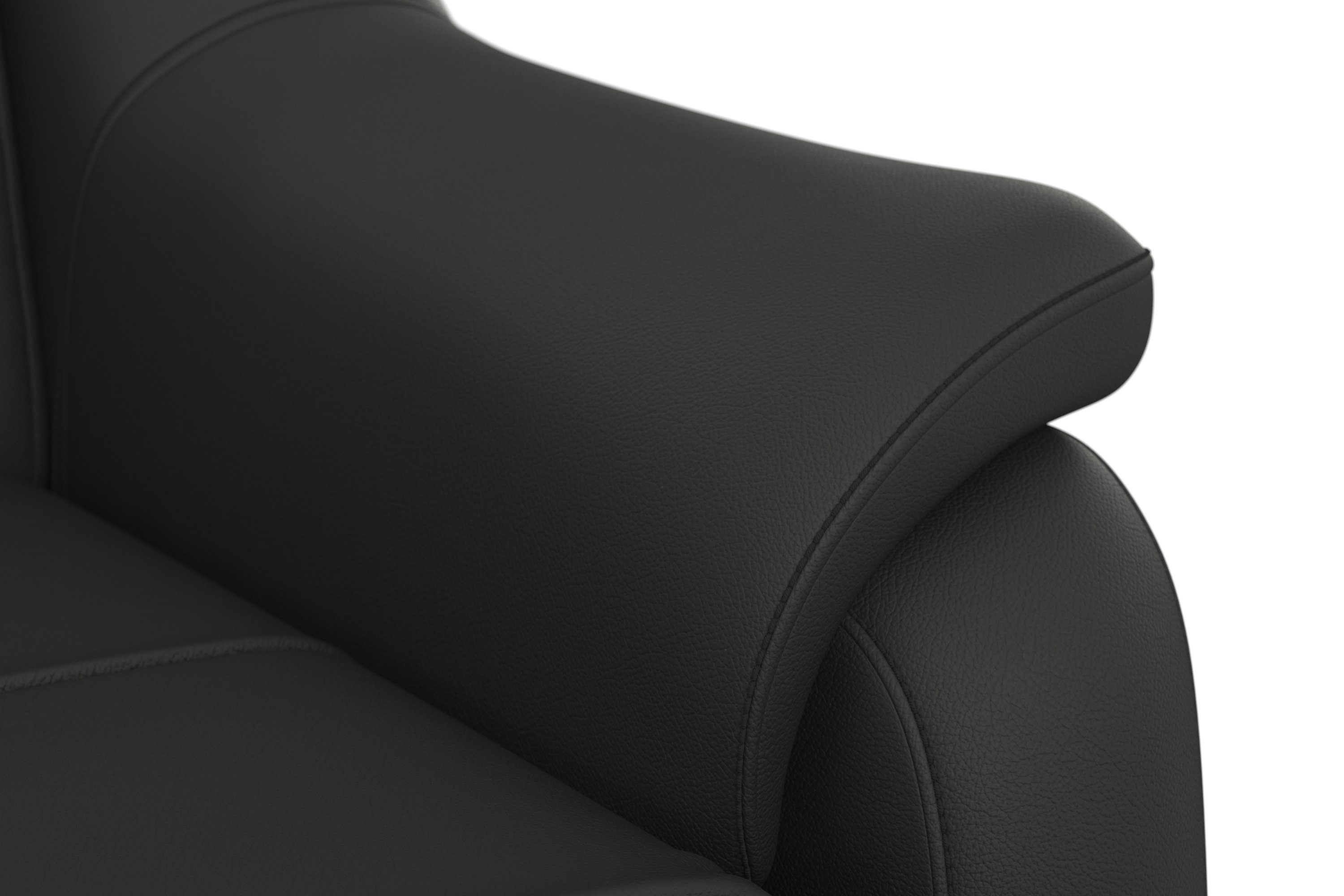sit&more Hoekbank Freetown L-vorm met verstelbare hoofdsteun en comfortabele binnenvering
