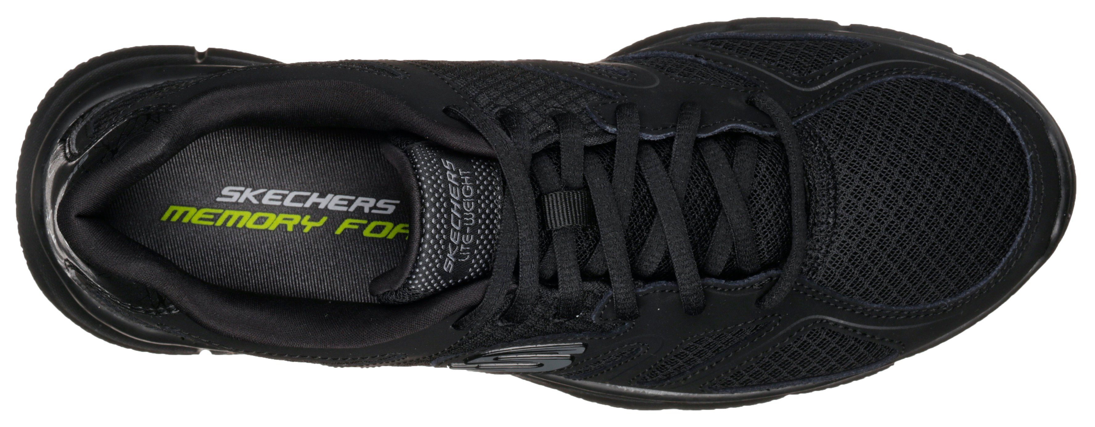 Skechers Sneakers VERSE-FLASH POINT met memory foam-uitrusting, vrijetijdsschoen, lage schoen, veterschoen