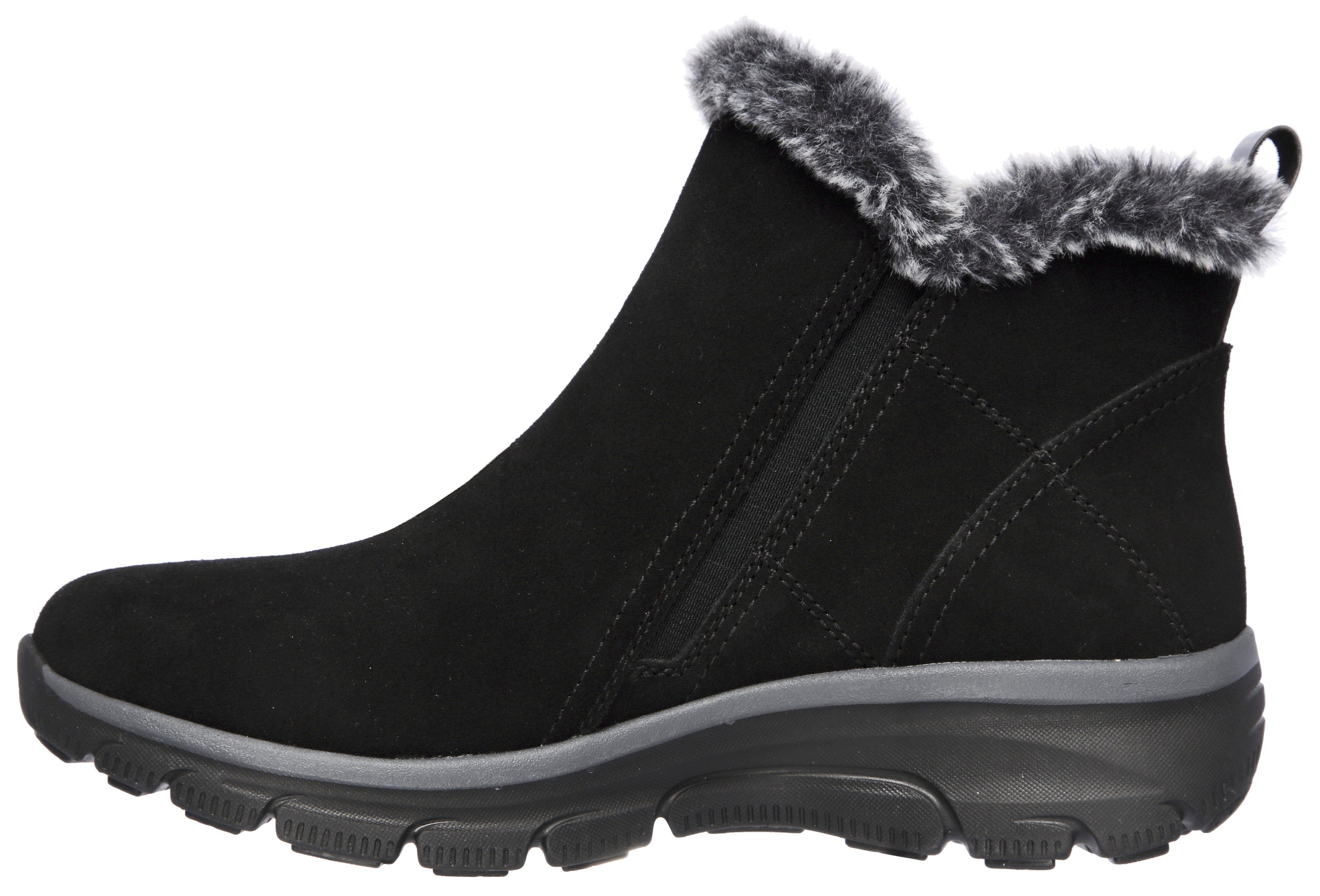 Skechers Winterlaarzen EASY GOING - HIGH ZIP Winterlaars met faux-bont kraag