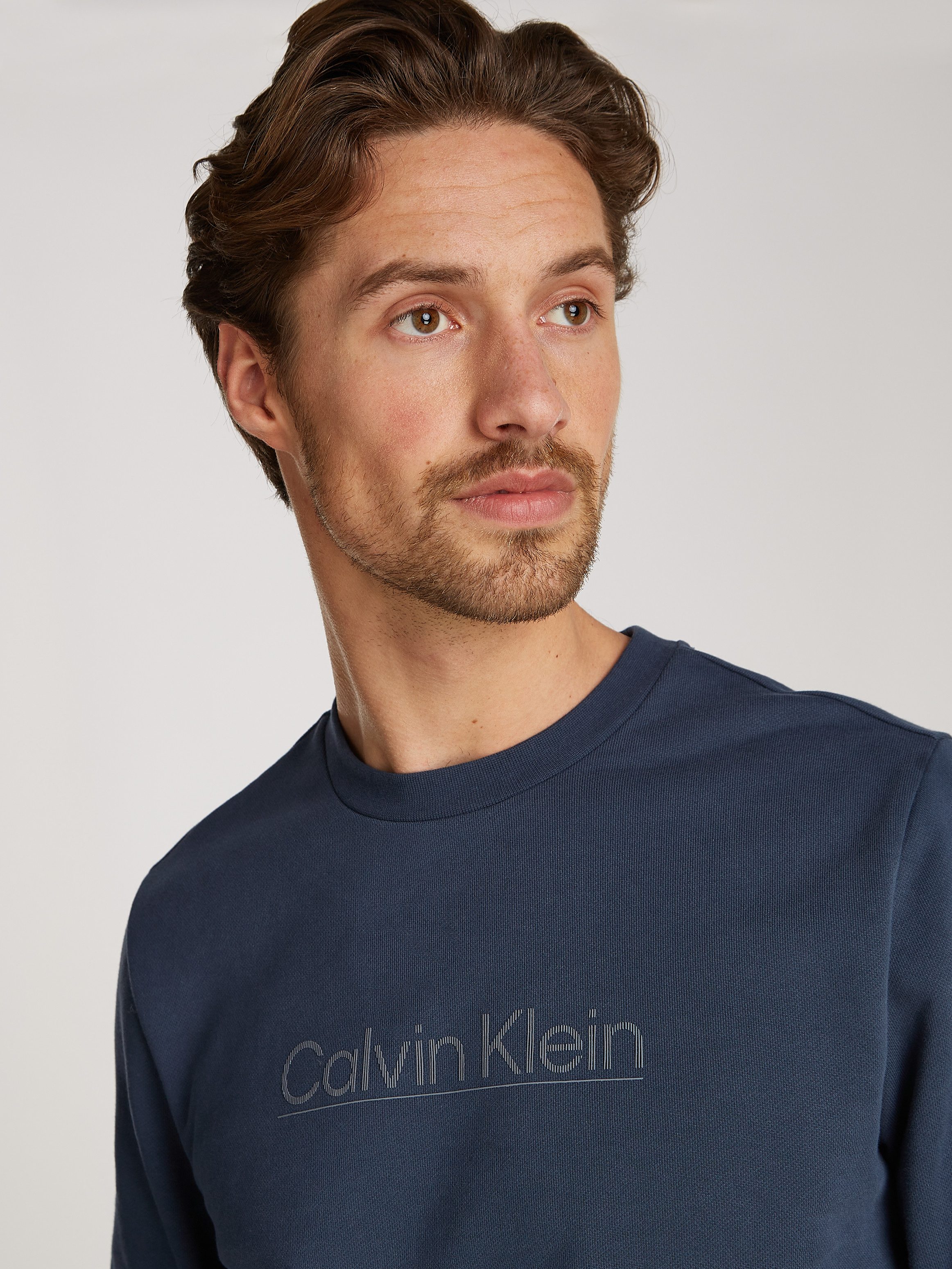 Calvin Klein Sweatshirt RAISED LINE LOGO SWEATSHIRT