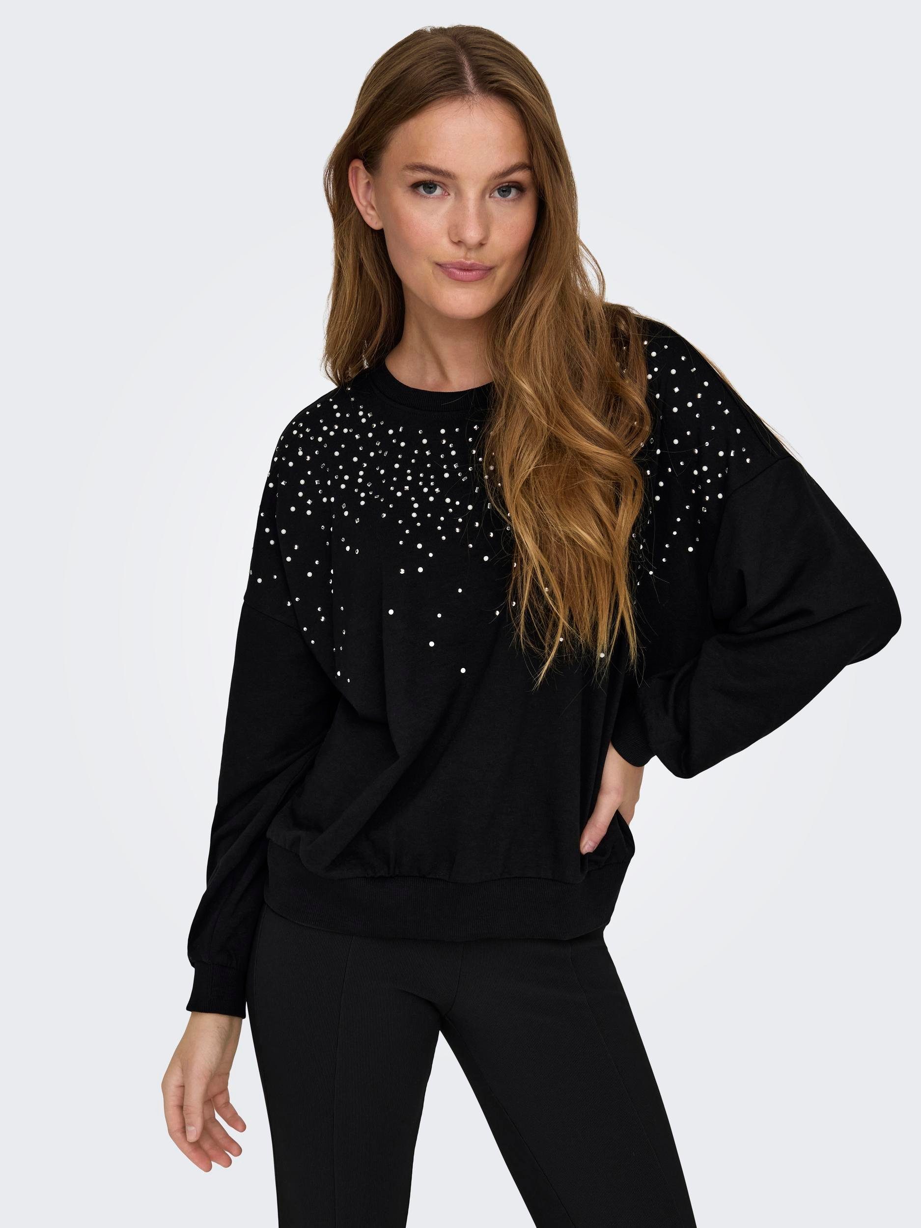 Only Sweater ONLKALLI PEARLS LS SWEAT CS SWT EX.