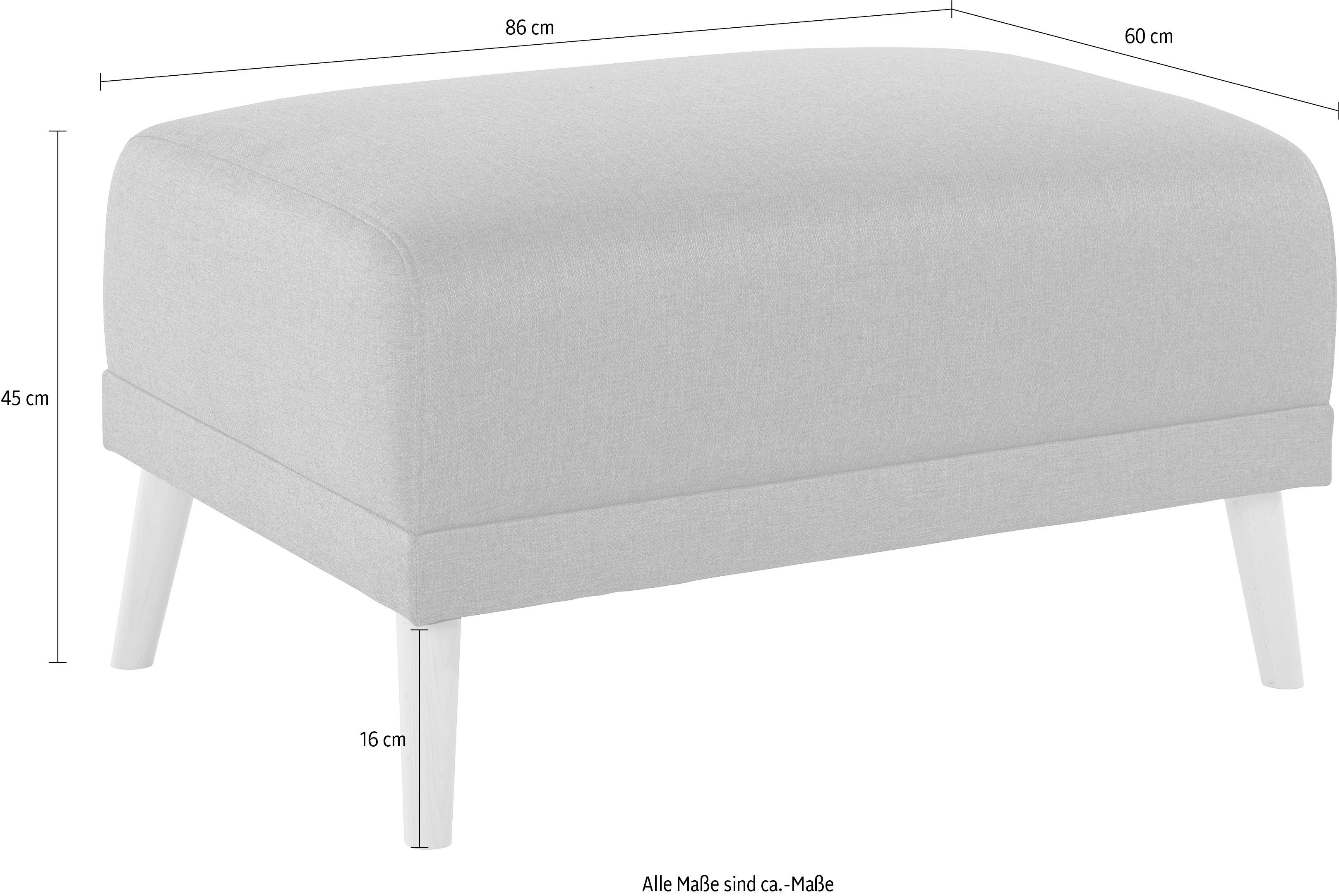 INOSIGN Hocker Asra passend bij de bekledings van de asra-serie, binnenvering