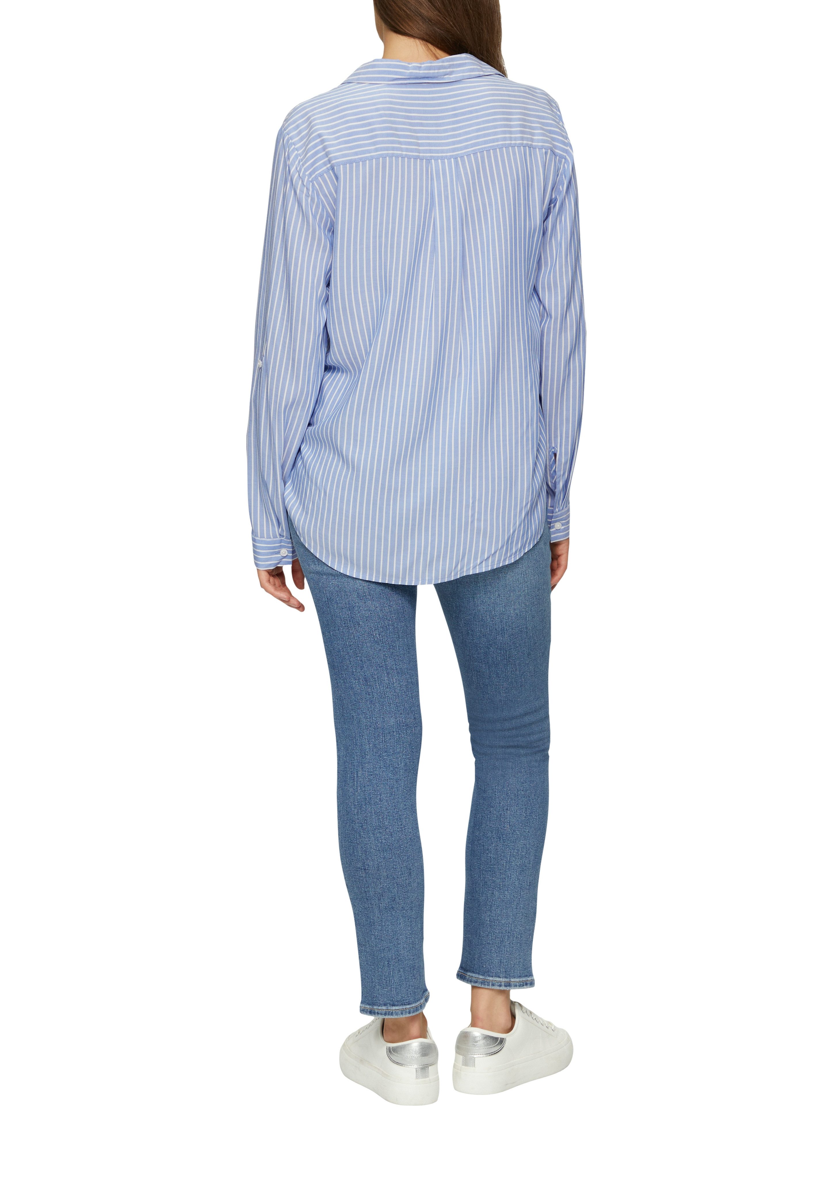 s.Oliver Overhemdblouse met gestreept patroon