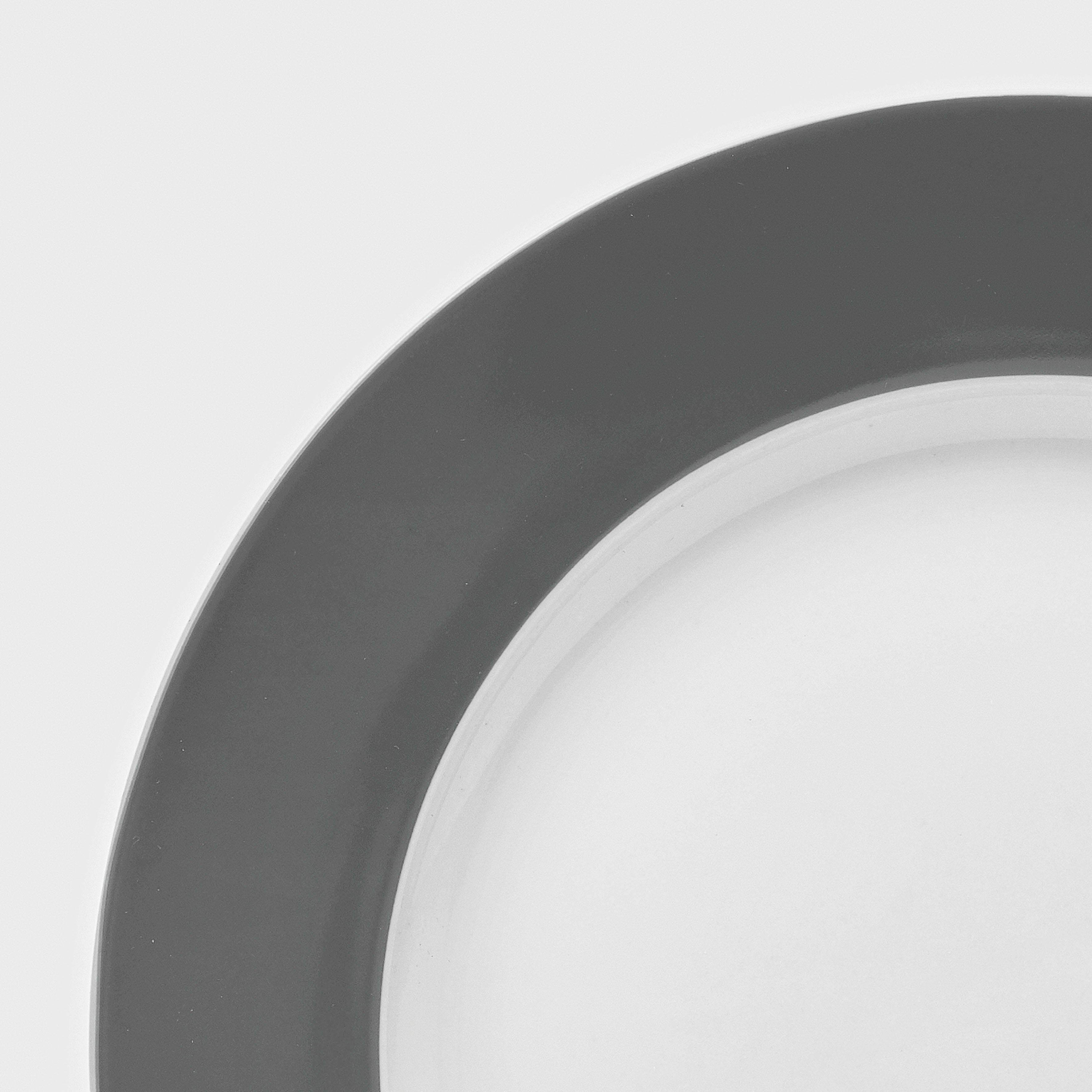 van Well Ontbijtbordje Vario Porselein, vaatwasmachine- en magnetronbestendig, Ø 20 cm (set, 6-delig)