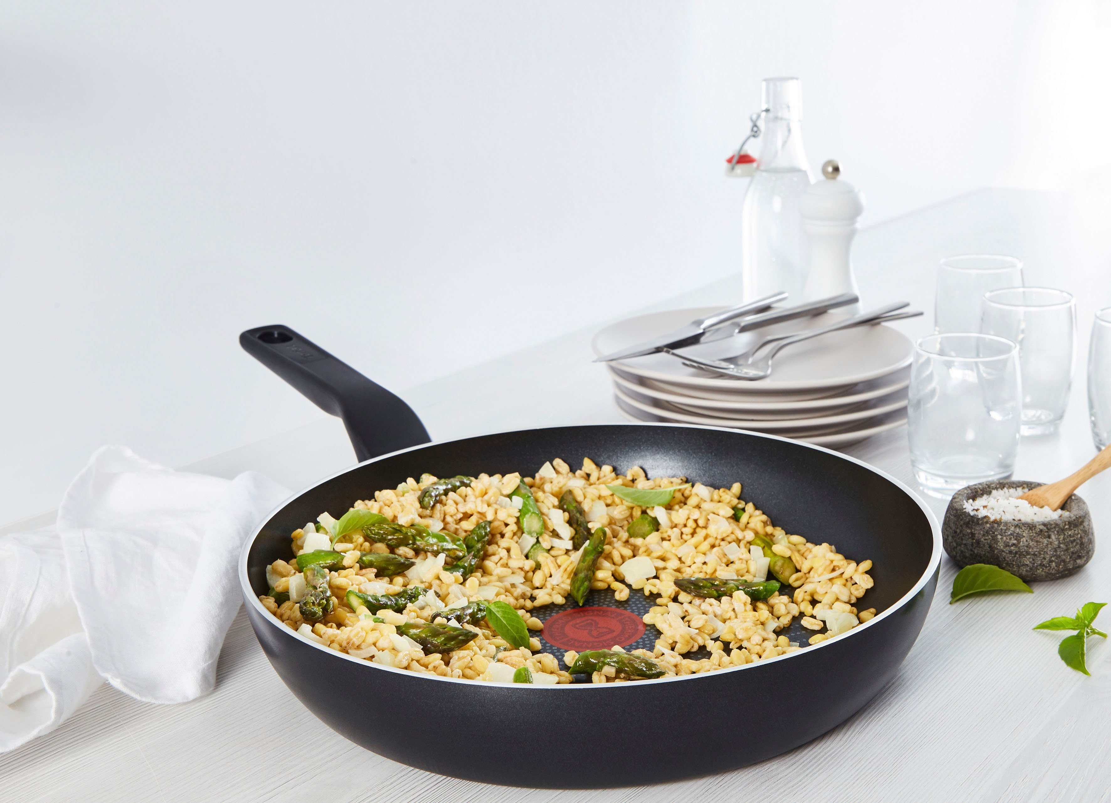 Tefal Koekenpan Generous Cook Thermo-signaal-temperatuurindicator, voor alle kookplaten inclusief inductie (1-delig)