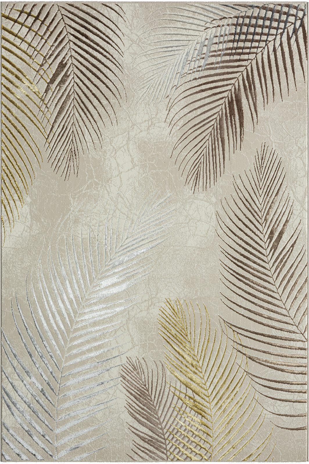 The carpet Vloerkleed Mila moderne woonkamer tapijt met elegant glanzende pool