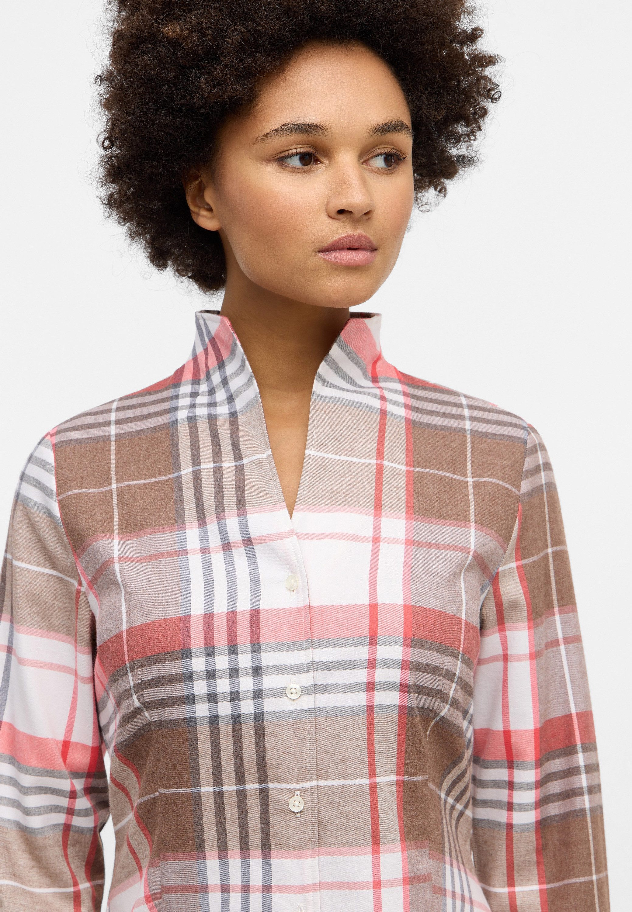 Eterna Overhemdblouse Regular fit EASY IRON (gemakkelijk te strijken)