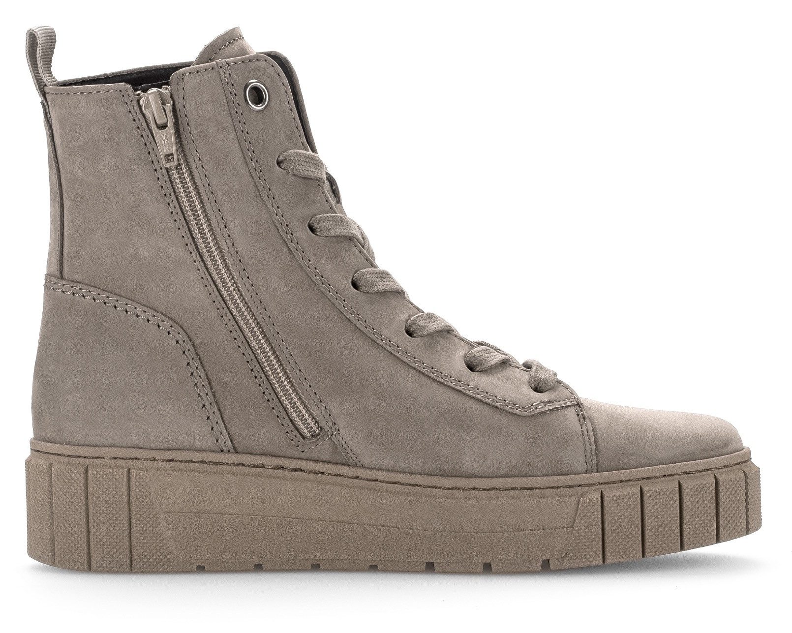 Gabor Veterschoenen Davos , plateau, comfort schoen, enkellaars in schoenwijdte h (= zeer breed)