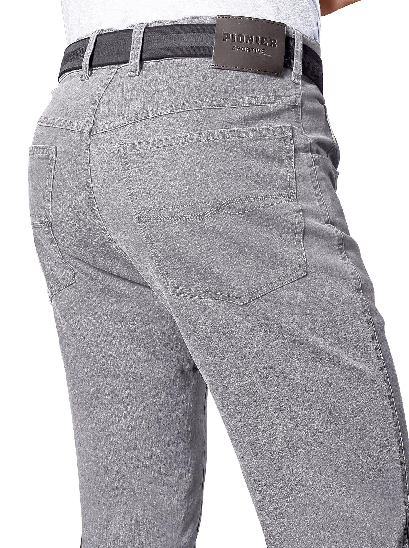 Pioneer Authentic Jeans 5-pocket jeans (1-delig) heren slim fit jeans maat 24 grijs